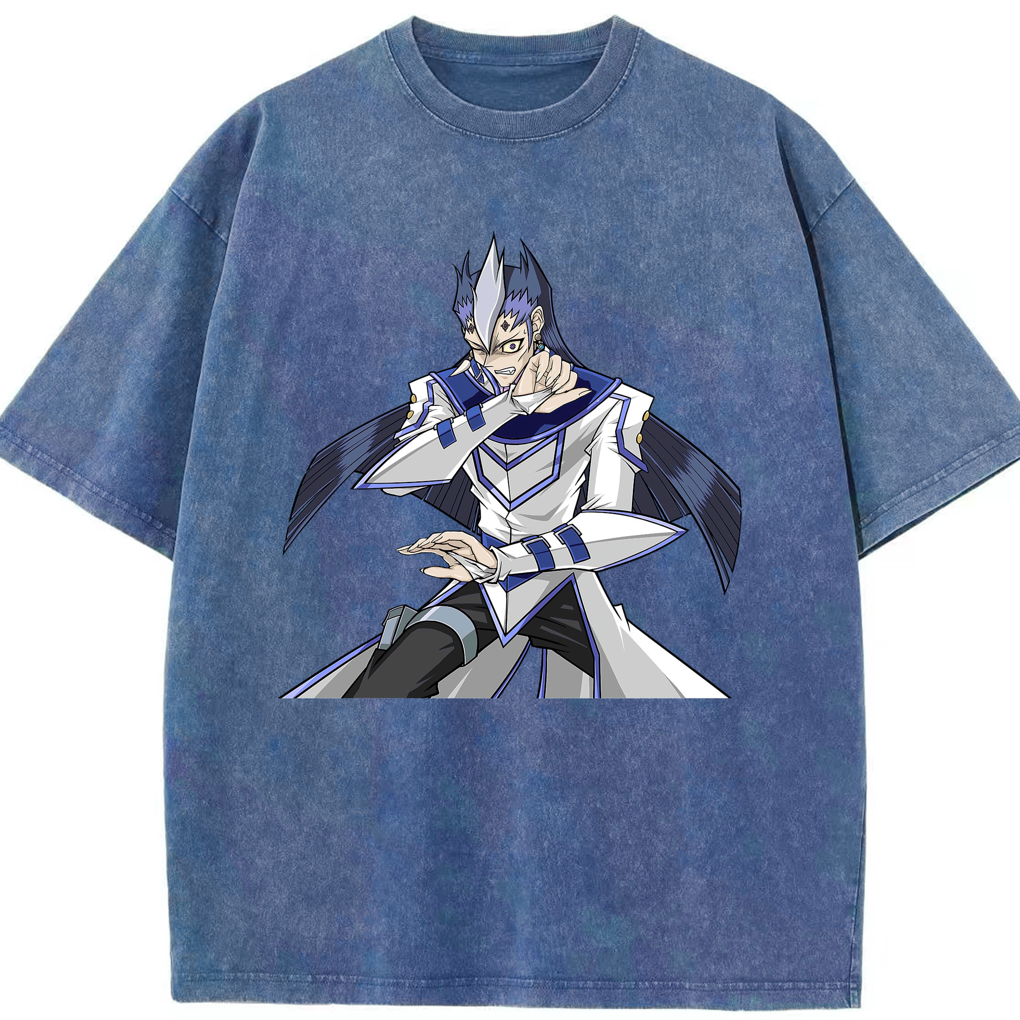 （画像用） 遊☆戯☆王 Yu-Gi-Oh! 綿100% ヴィンテージ風 半袖Tシャツ（フロントプリント）