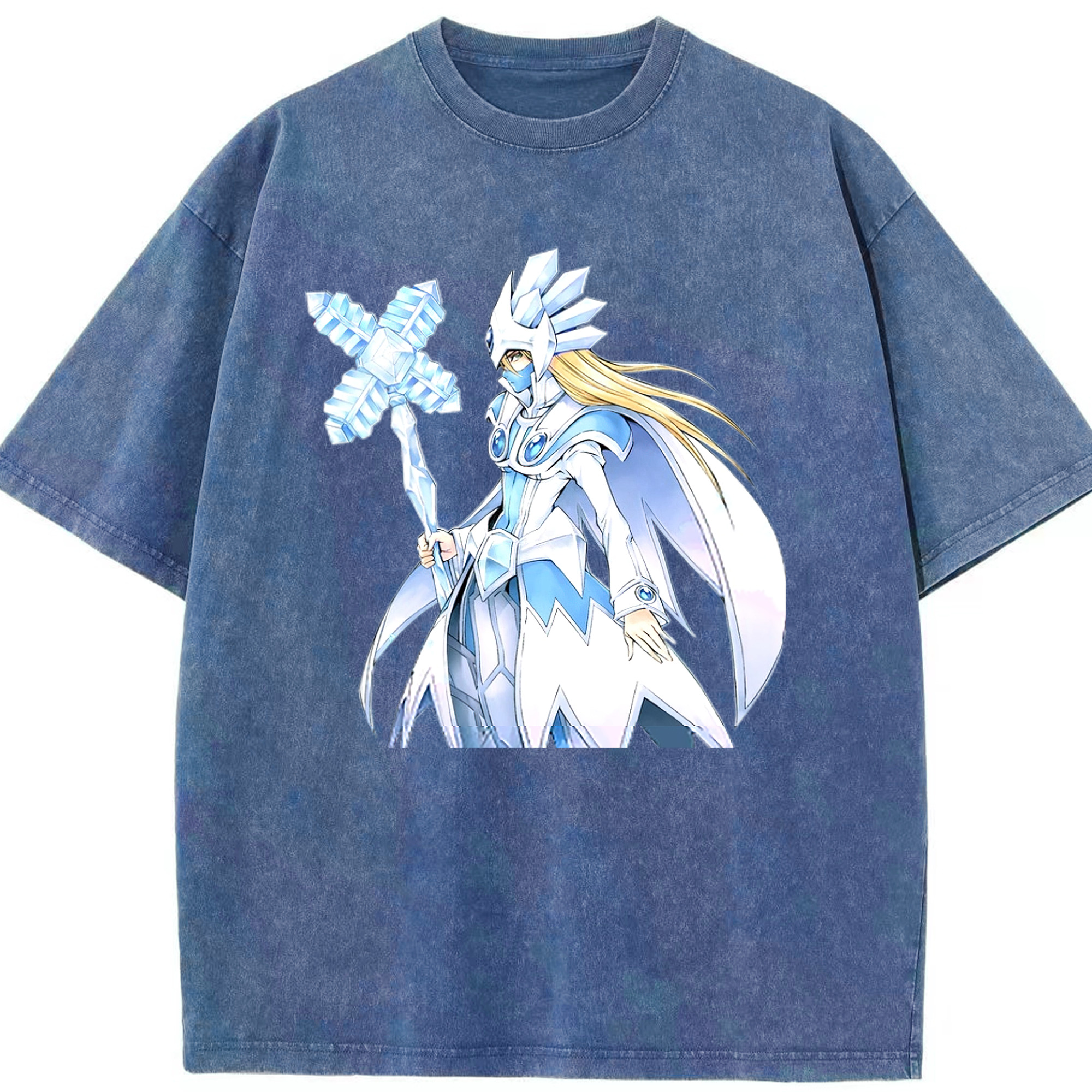 （画像用） 遊☆戯☆王 Yu-Gi-Oh! 綿100% ヴィンテージ風 半袖Tシャツ（フロントプリント）