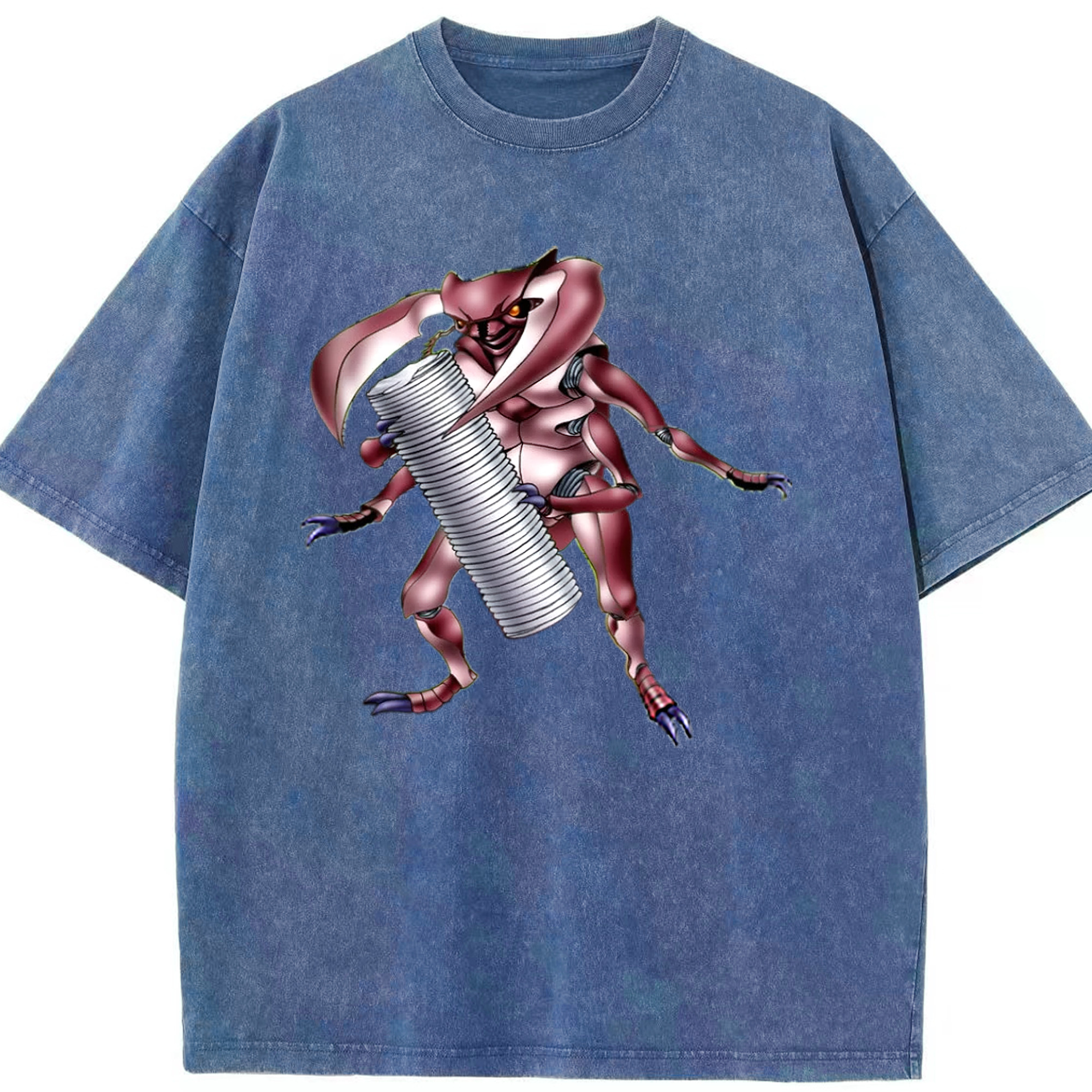 （画像用） 遊☆戯☆王 Yu-Gi-Oh! 綿100% ヴィンテージ風 半袖Tシャツ（フロントプリント）