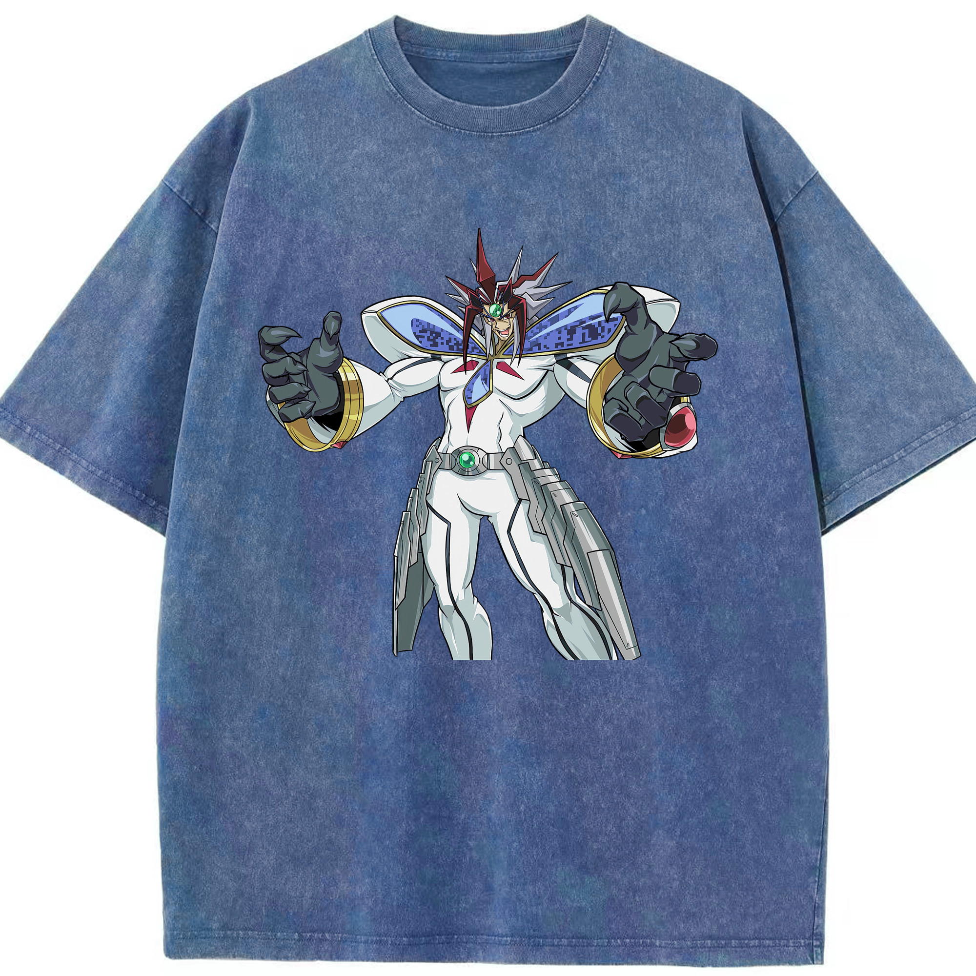 （画像用） 遊☆戯☆王 Yu-Gi-Oh! 綿100% ヴィンテージ風 半袖Tシャツ（フロントプリント）