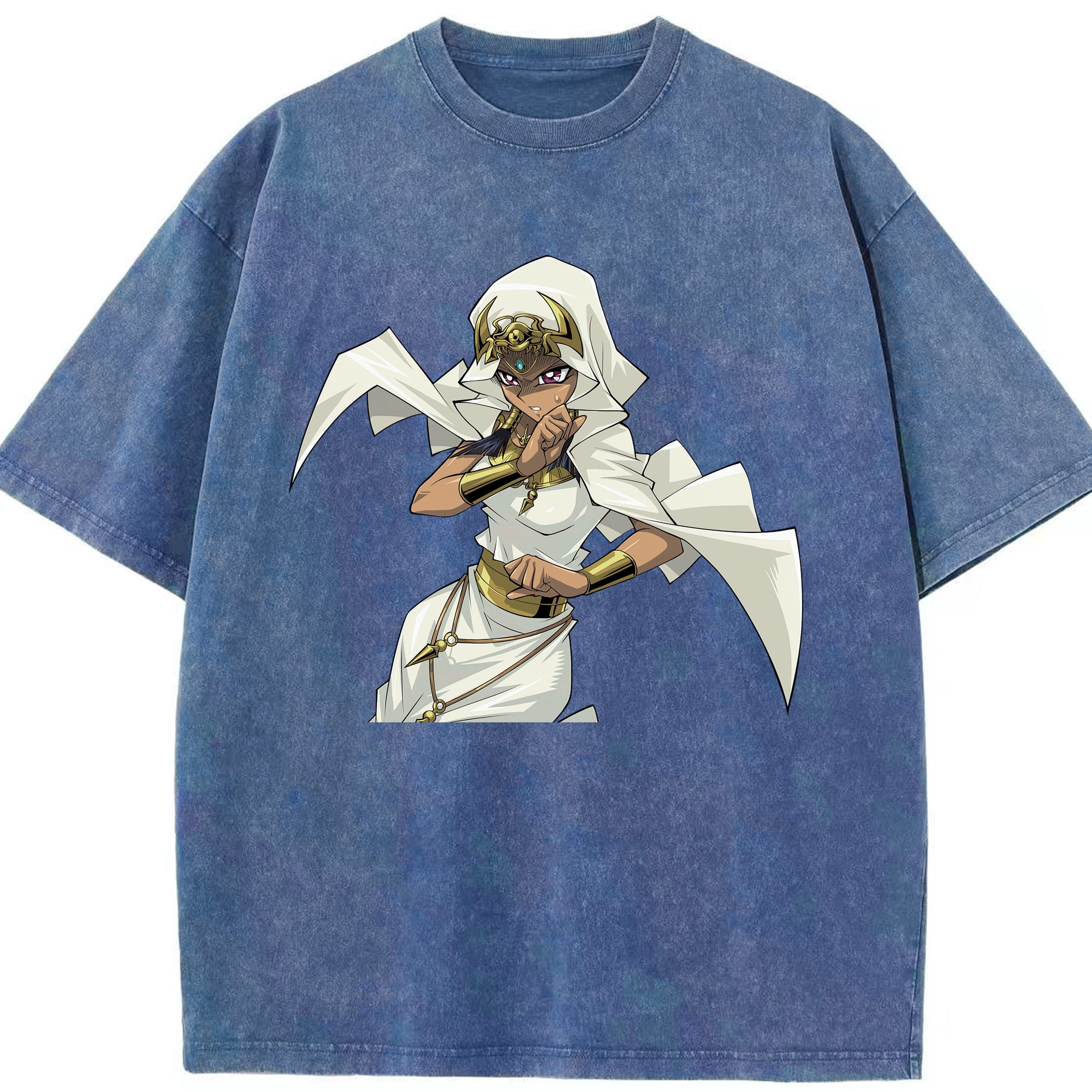 （画像用） 遊☆戯☆王 Yu-Gi-Oh! 綿100% ヴィンテージ風 半袖Tシャツ（フロントプリント）