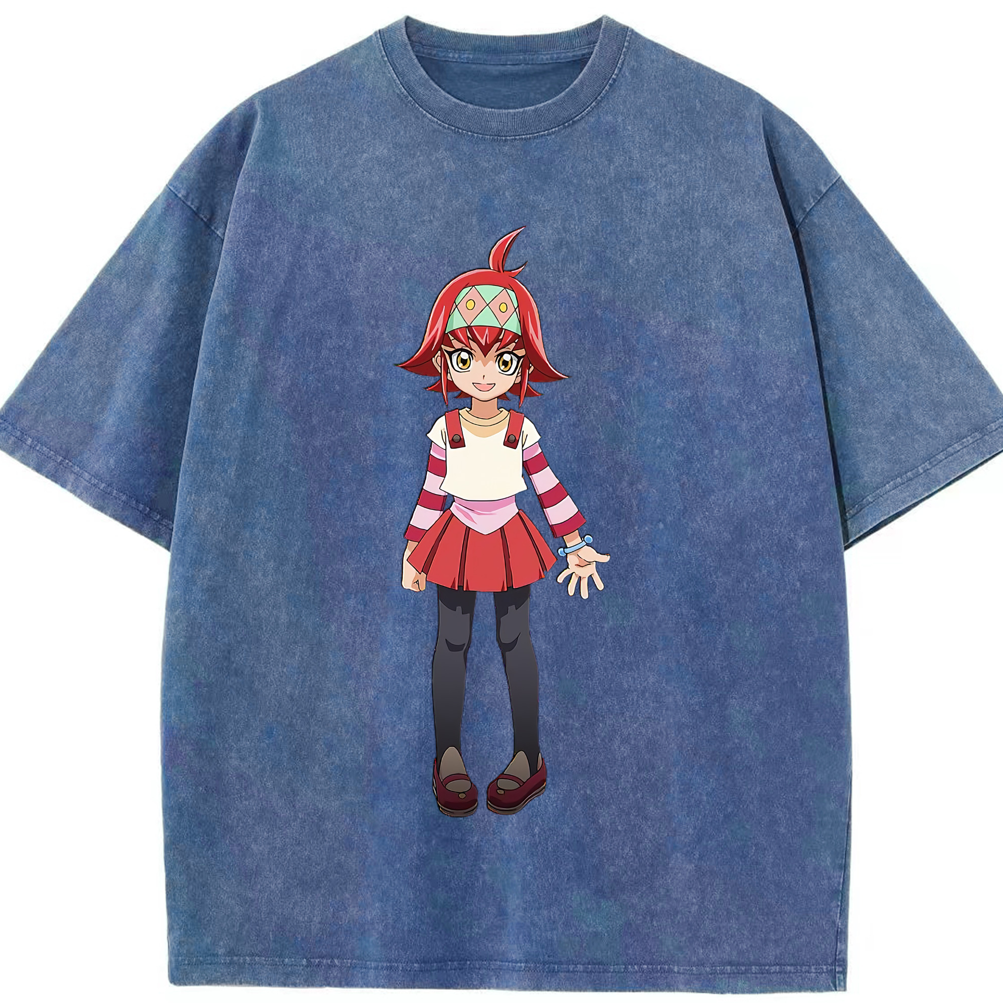 （画像用） 遊☆戯☆王 Yu-Gi-Oh! 綿100% ヴィンテージ風 半袖Tシャツ（フロントプリント）