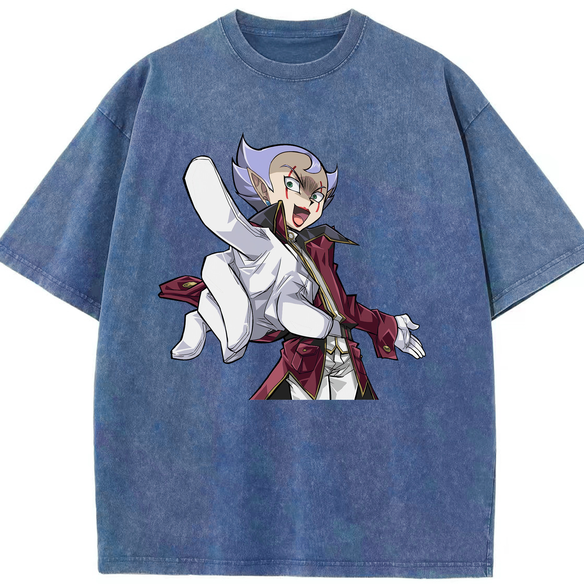 （画像用） 遊☆戯☆王 Yu-Gi-Oh! 綿100% ヴィンテージ風 半袖Tシャツ（フロントプリント）