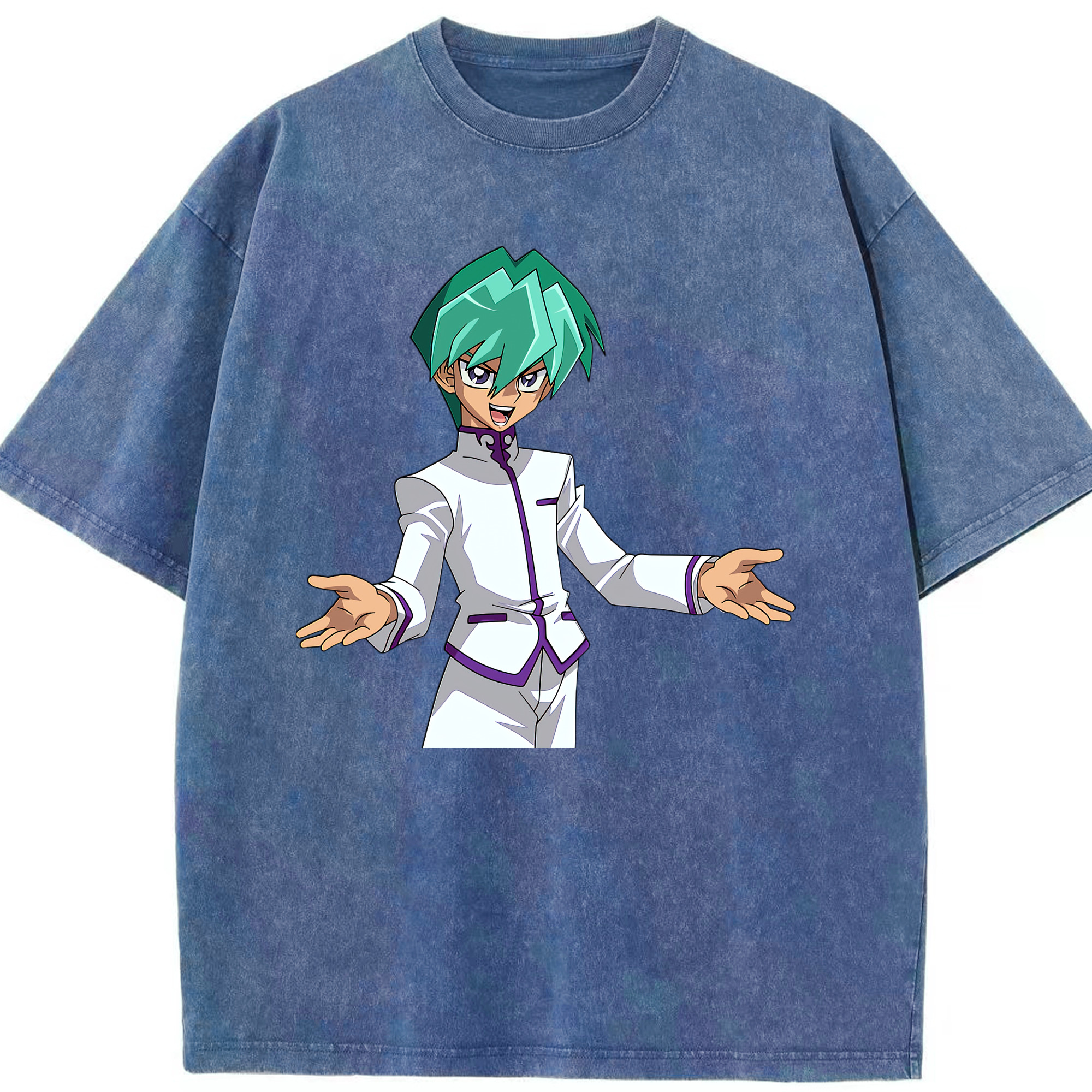 （画像用） 遊☆戯☆王 Yu-Gi-Oh! 綿100% ヴィンテージ風 半袖Tシャツ（フロントプリント）