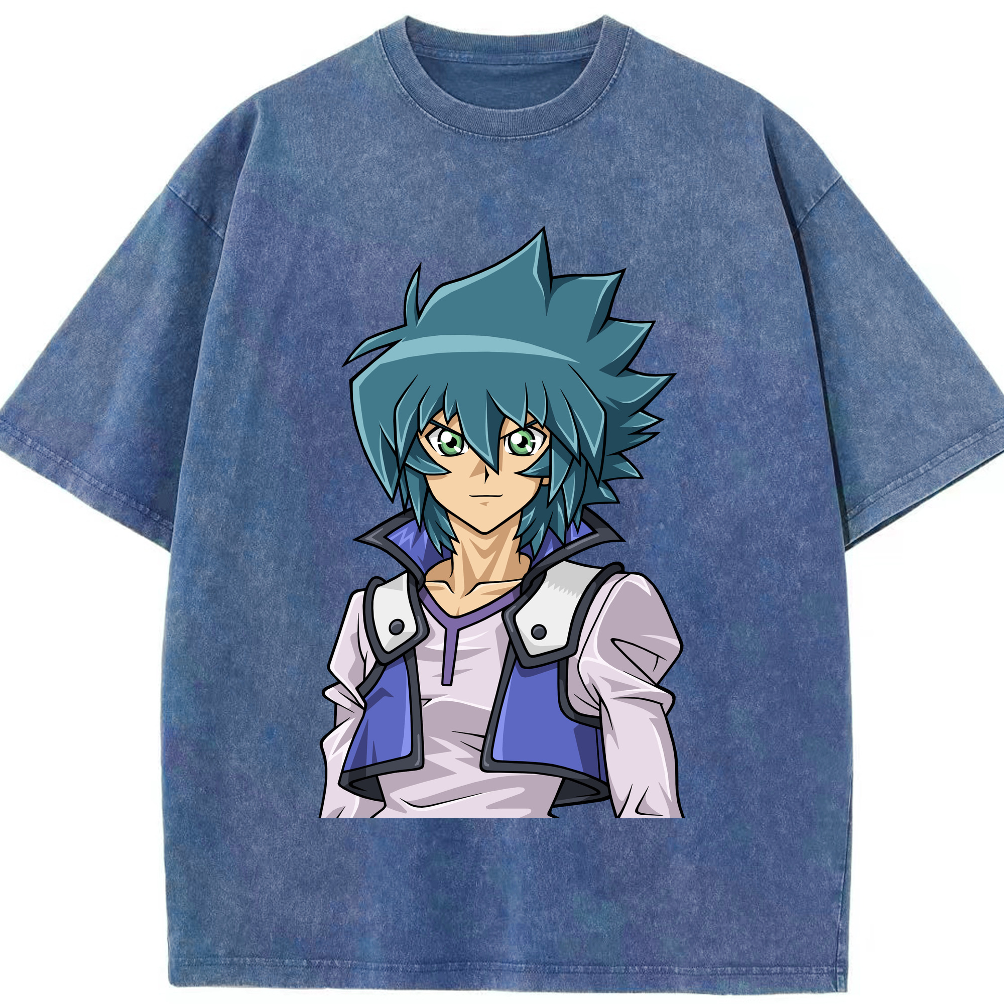 （画像用） 遊☆戯☆王 Yu-Gi-Oh! 綿100% ヴィンテージ風 半袖Tシャツ（フロントプリント）