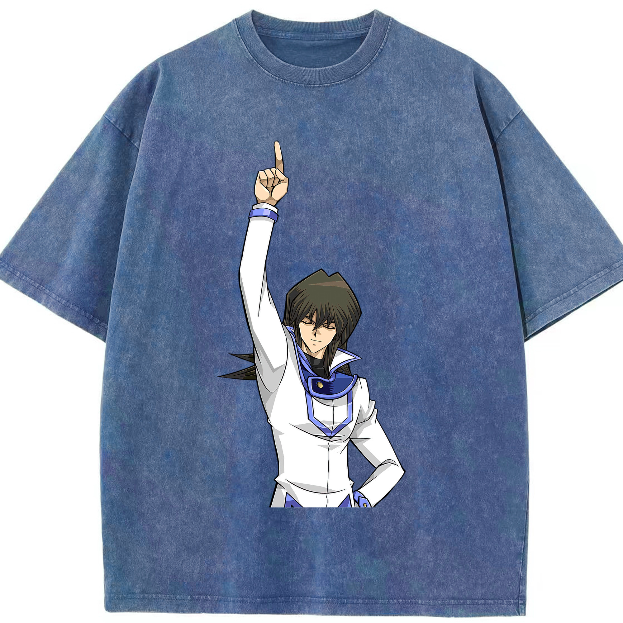 （画像用） 遊☆戯☆王 Yu-Gi-Oh! 綿100% ヴィンテージ風 半袖Tシャツ（フロントプリント）