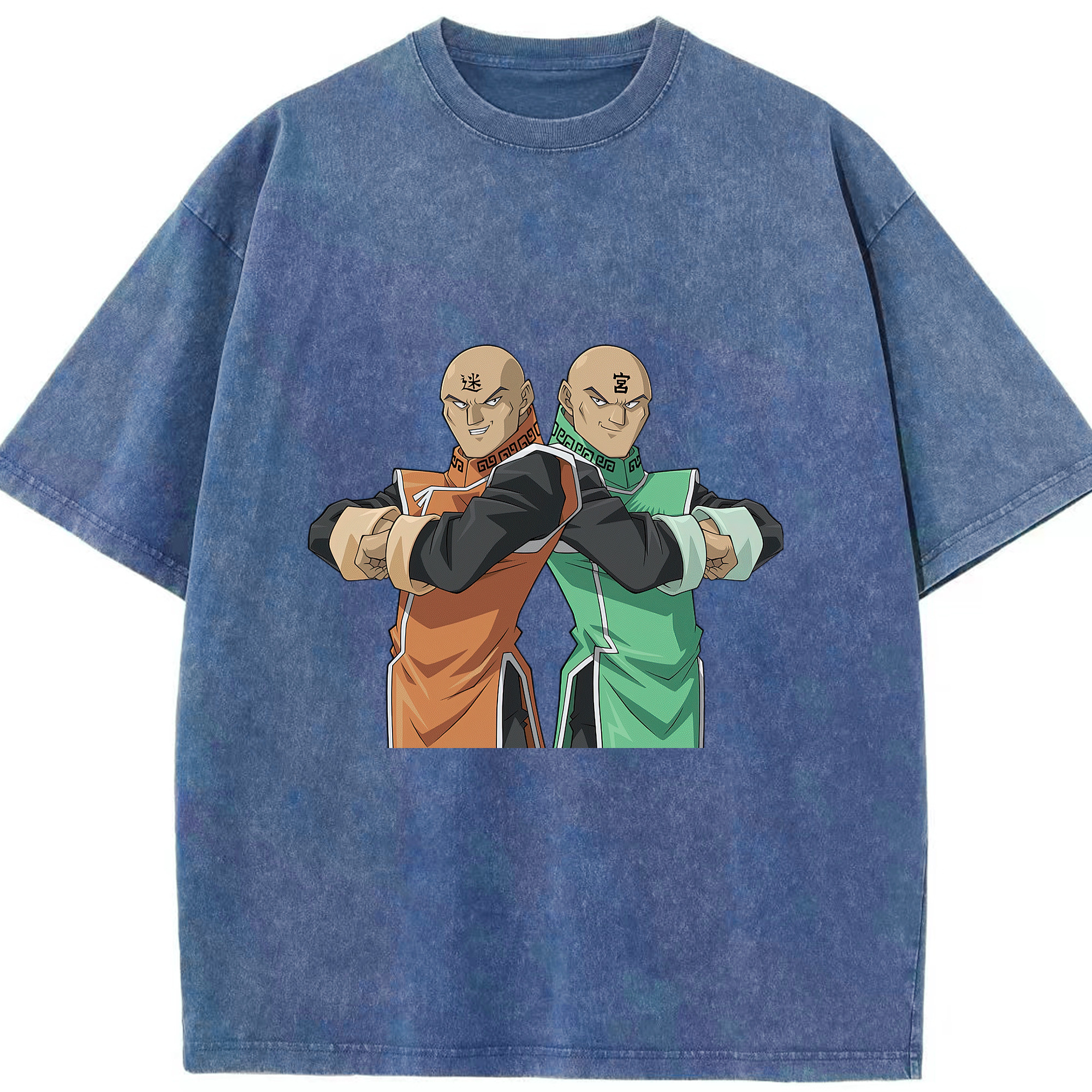 （画像用） 遊☆戯☆王 Yu-Gi-Oh! 綿100% ヴィンテージ風 半袖Tシャツ（フロントプリント）