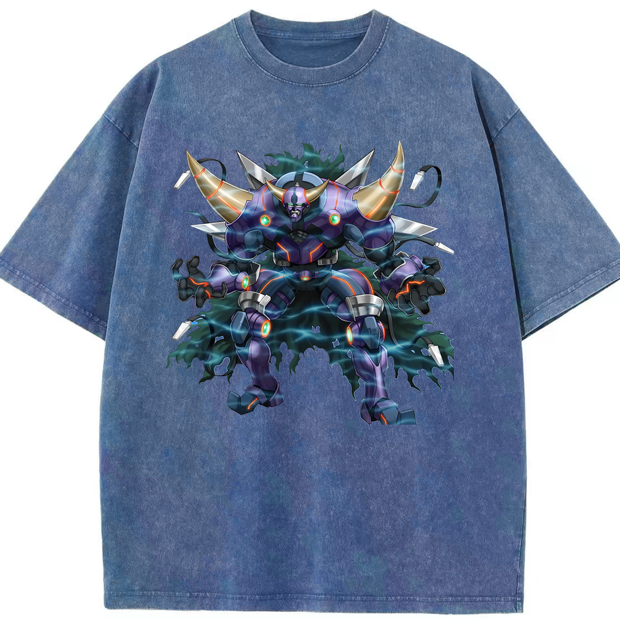 （画像用） 遊☆戯☆王 Yu-Gi-Oh! 綿100% ヴィンテージ風 半袖Tシャツ（フロントプリント）