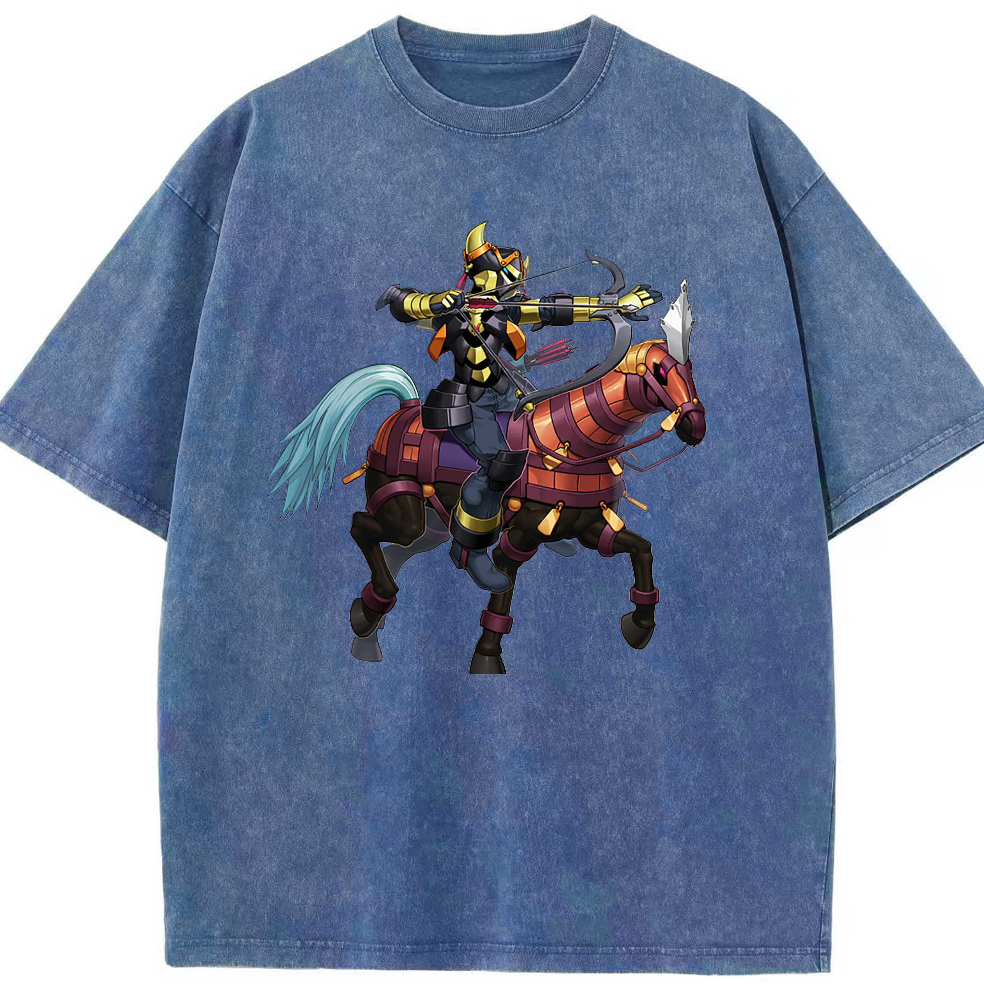 （画像用） 遊☆戯☆王 Yu-Gi-Oh! 綿100% ヴィンテージ風 半袖Tシャツ（フロントプリント）