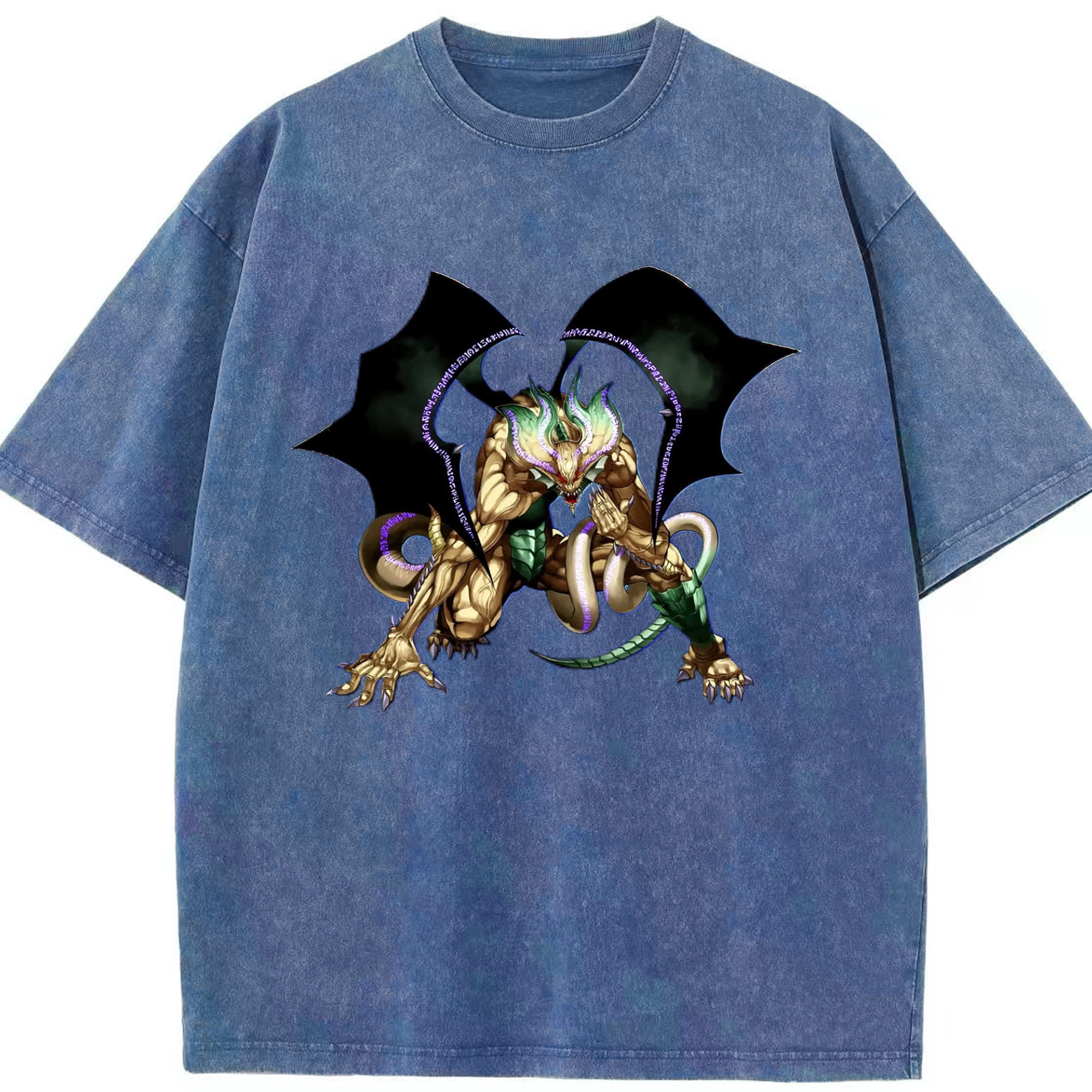 （画像用） 遊☆戯☆王 Yu-Gi-Oh! 綿100% ヴィンテージ風 半袖Tシャツ（フロントプリント）