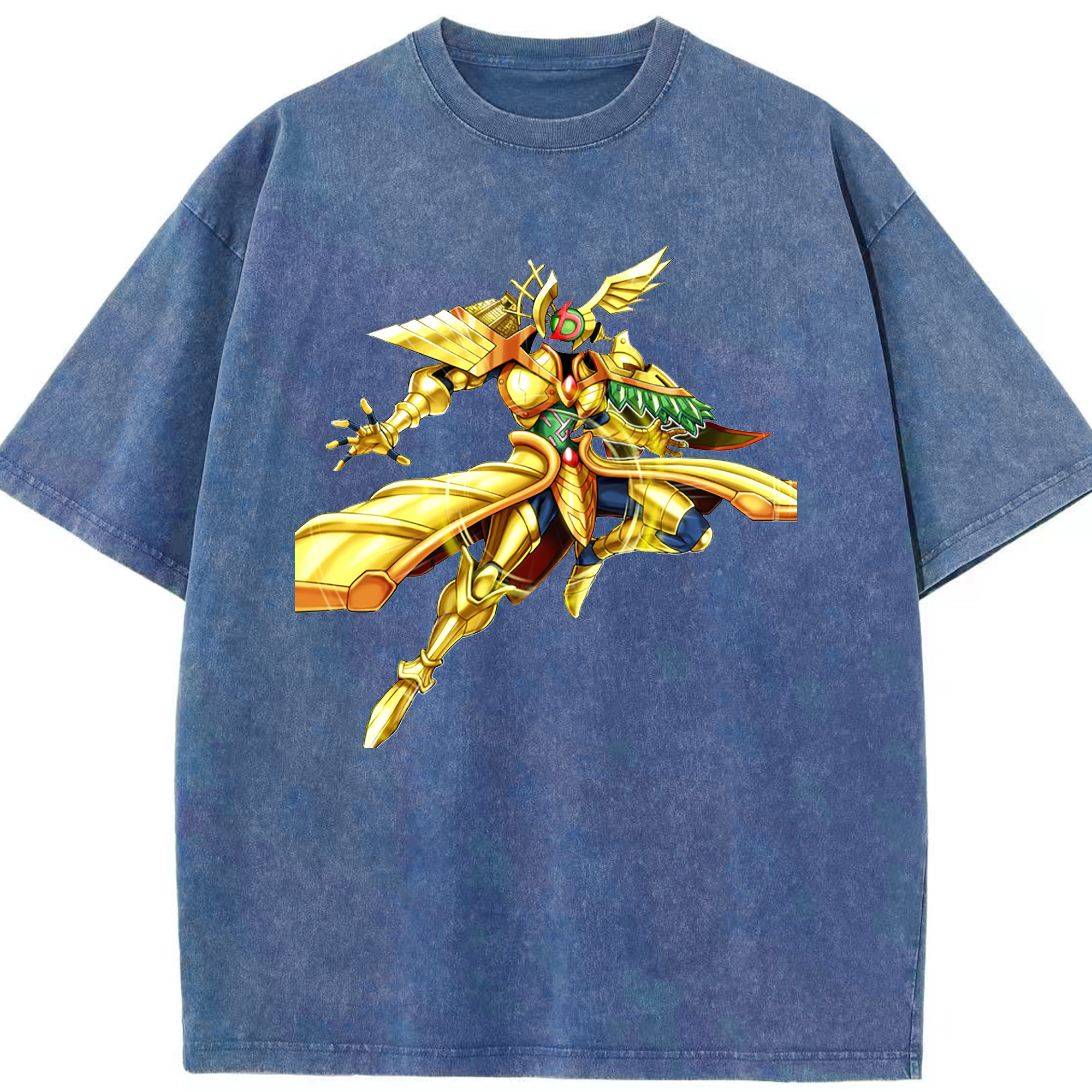 （画像用） 遊☆戯☆王 Yu-Gi-Oh! 綿100% ヴィンテージ風 半袖Tシャツ（フロントプリント）
