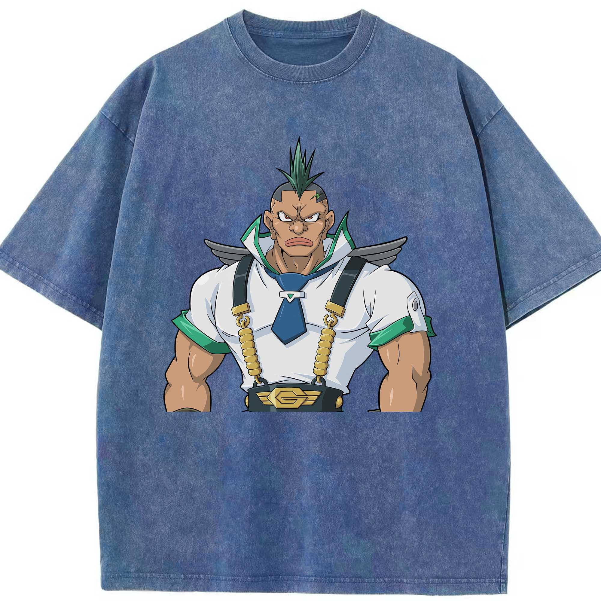 （画像用） 遊☆戯☆王 Yu-Gi-Oh! 綿100% ヴィンテージ風 半袖Tシャツ（フロントプリント）