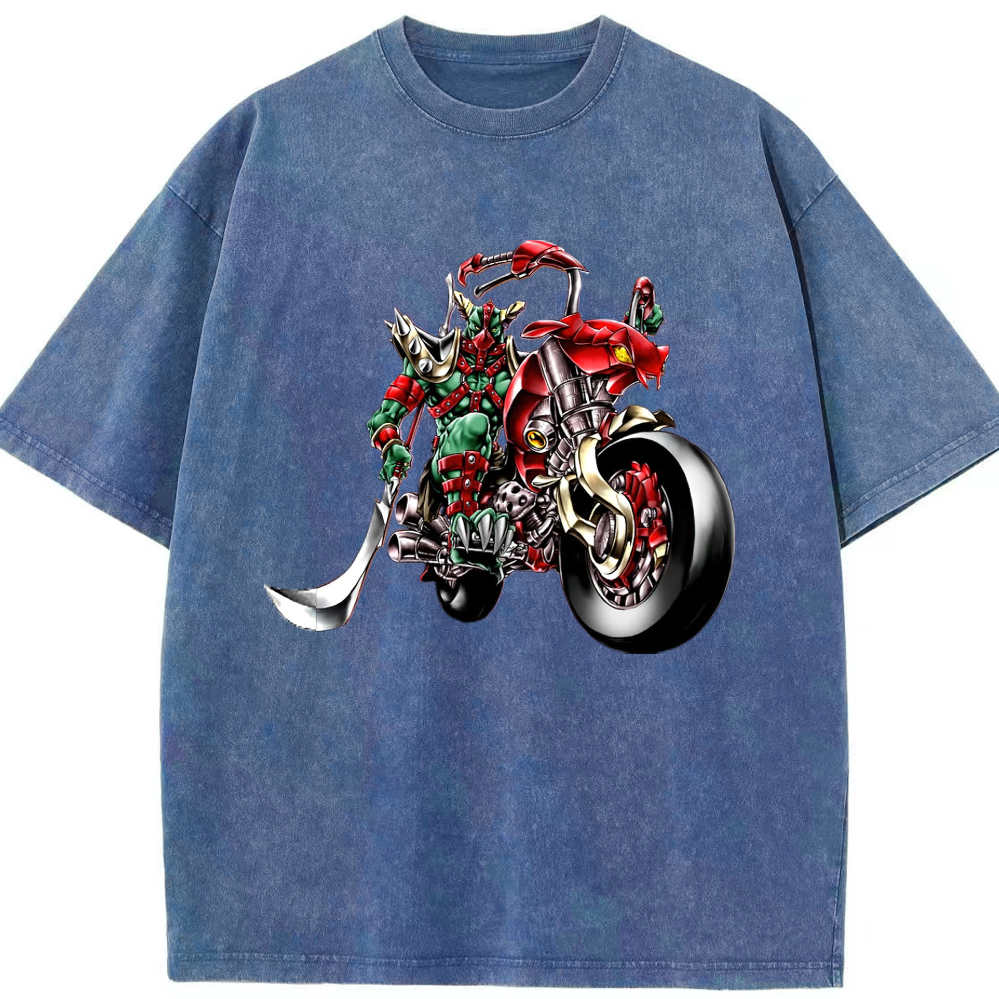 （画像用） 遊☆戯☆王 Yu-Gi-Oh! 綿100% ヴィンテージ風 半袖Tシャツ（フロントプリント）
