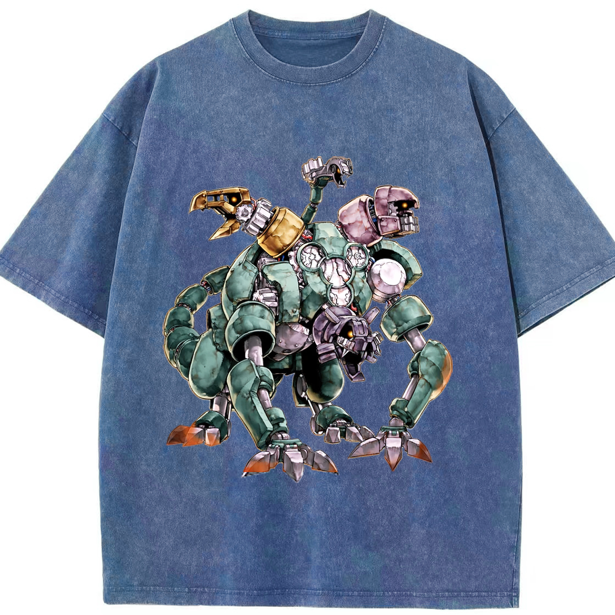 （画像用） 遊☆戯☆王 Yu-Gi-Oh! 綿100% ヴィンテージ風 半袖Tシャツ（フロントプリント）