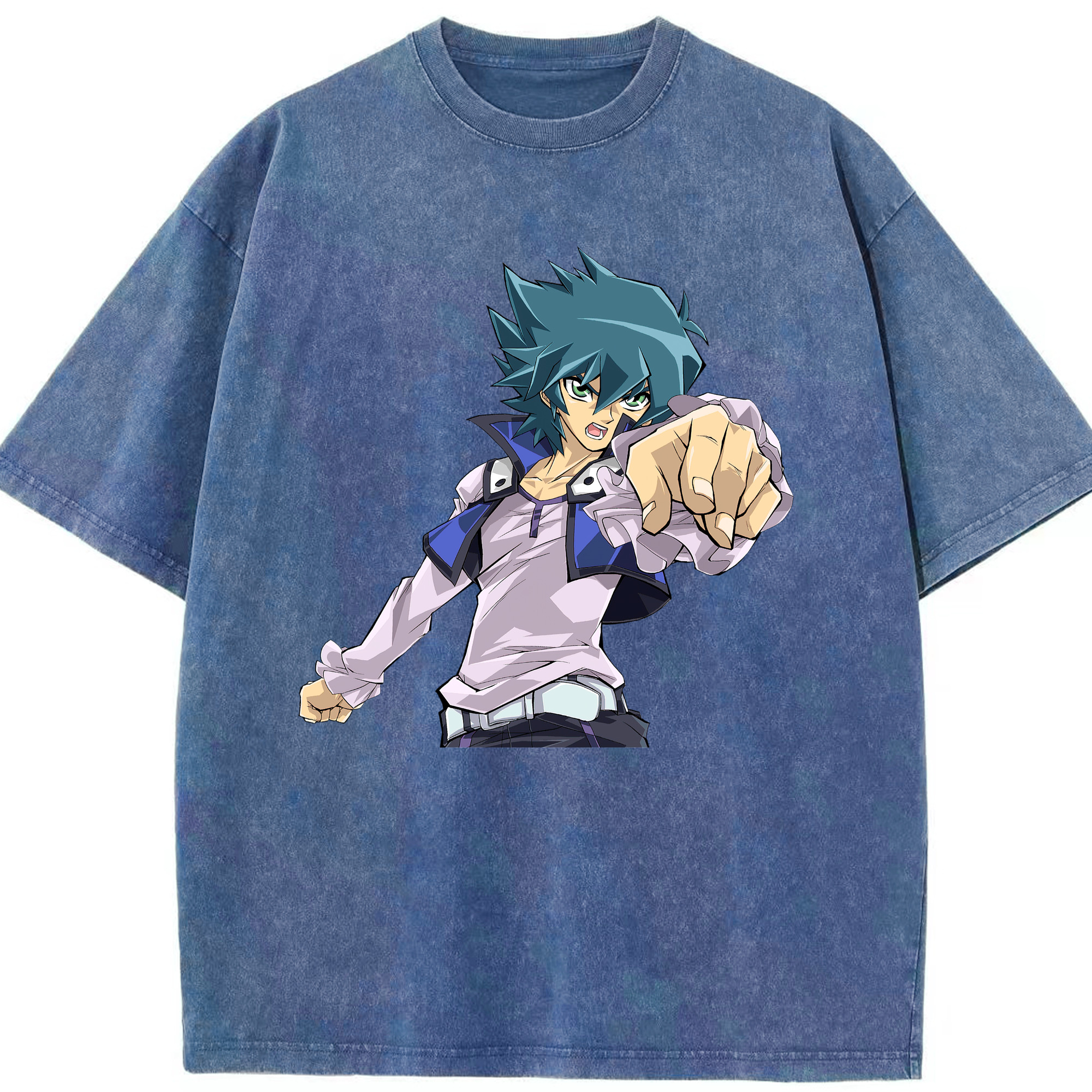 （画像用） 遊☆戯☆王 Yu-Gi-Oh! 綿100% ヴィンテージ風 半袖Tシャツ（フロントプリント）