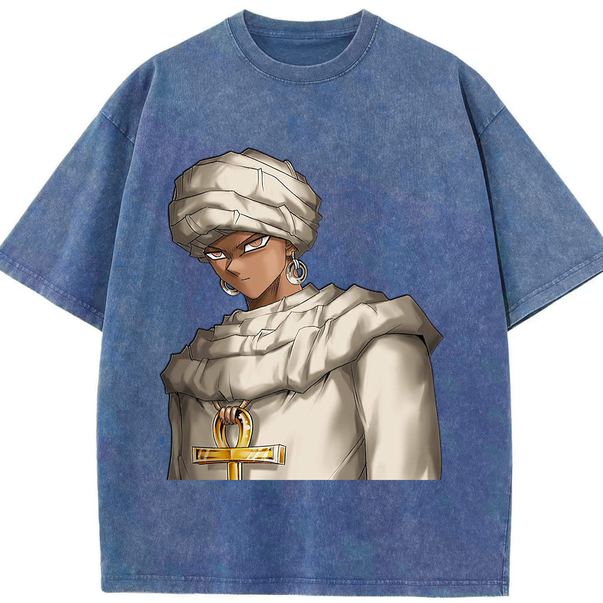 （画像用） 遊☆戯☆王 Yu-Gi-Oh! 綿100% ヴィンテージ風 半袖Tシャツ（フロントプリント）