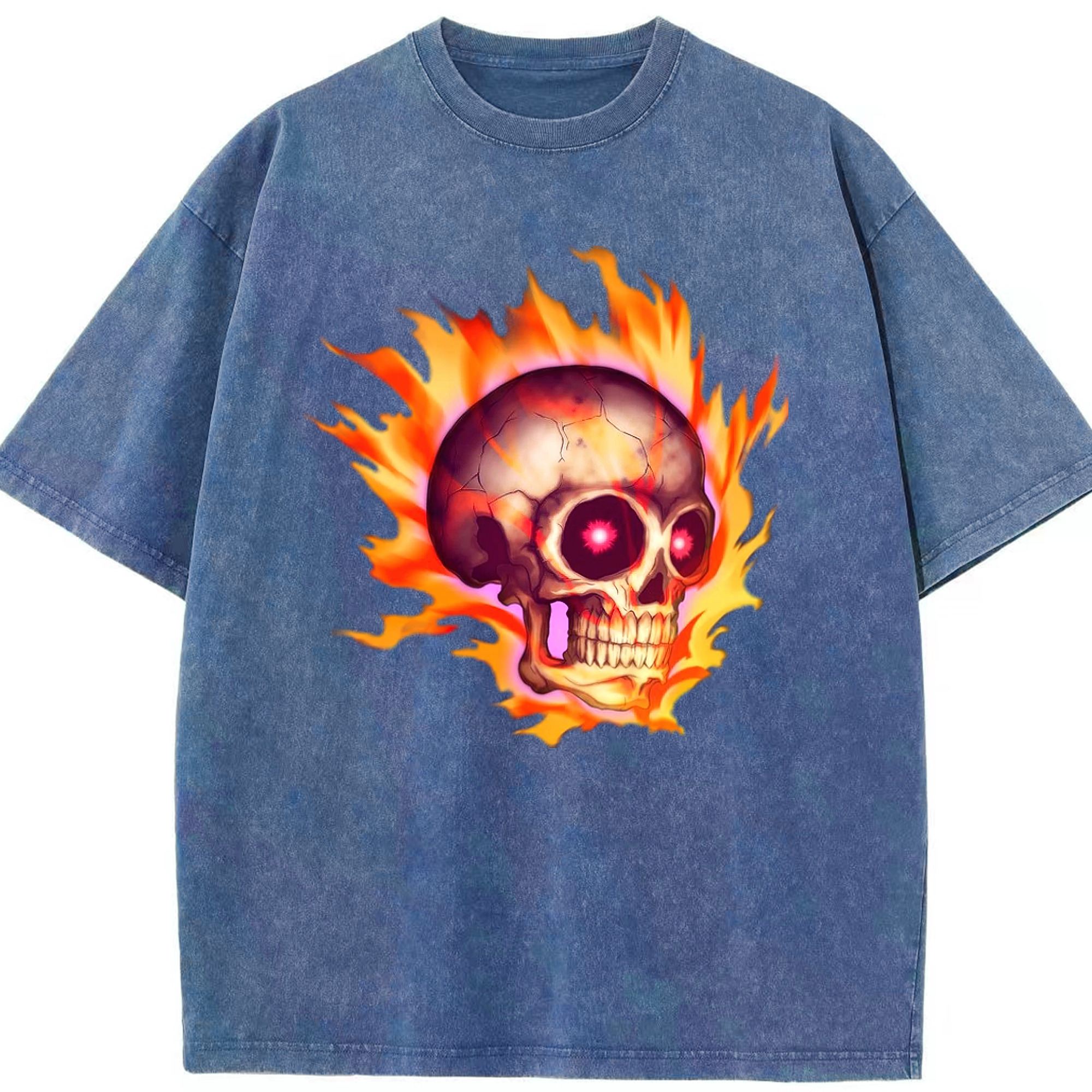 （画像用） 遊☆戯☆王 Yu-Gi-Oh! 綿100% ヴィンテージ風 半袖Tシャツ（フロントプリント）