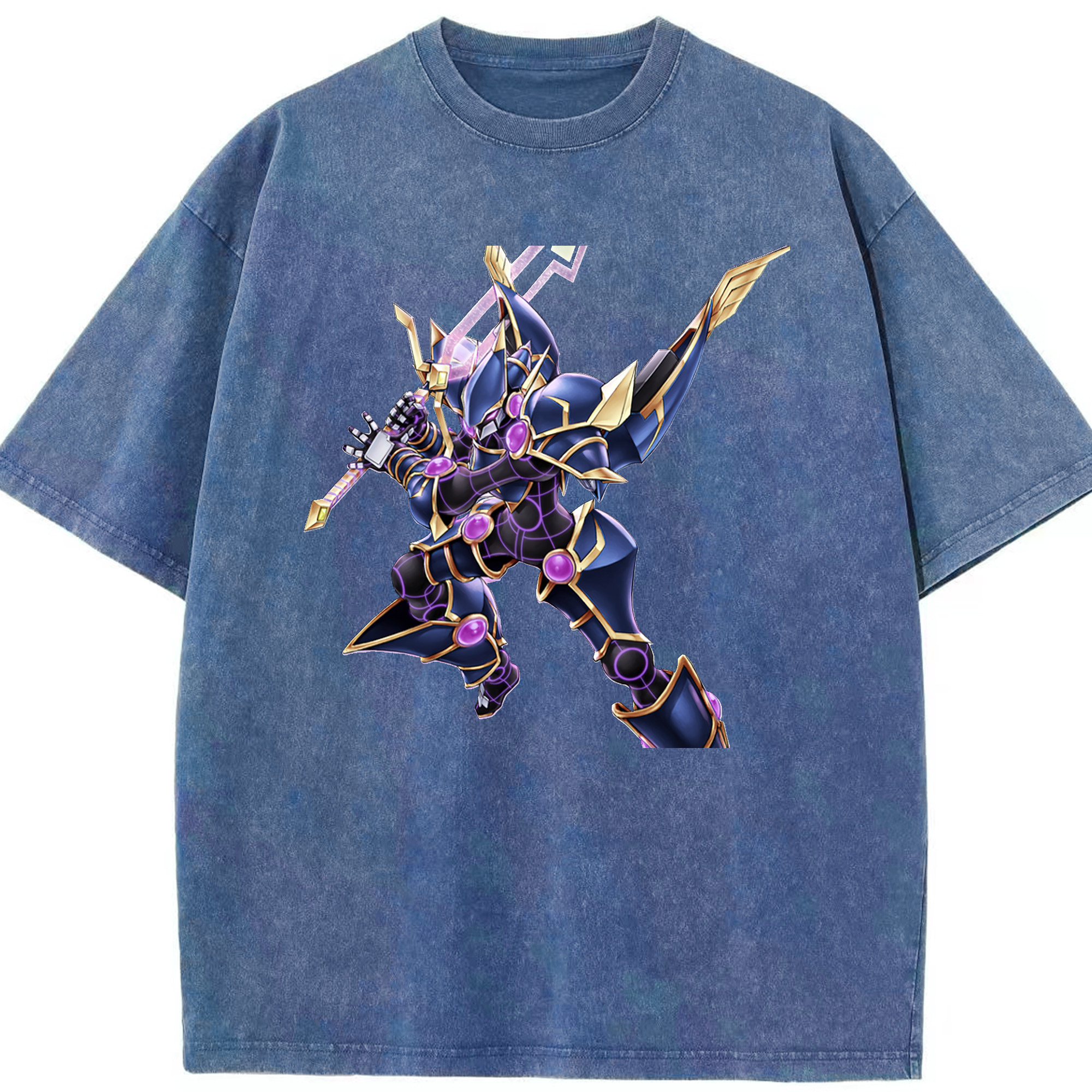 （画像用） 遊☆戯☆王 Yu-Gi-Oh! 綿100% ヴィンテージ風 半袖Tシャツ（フロントプリント）