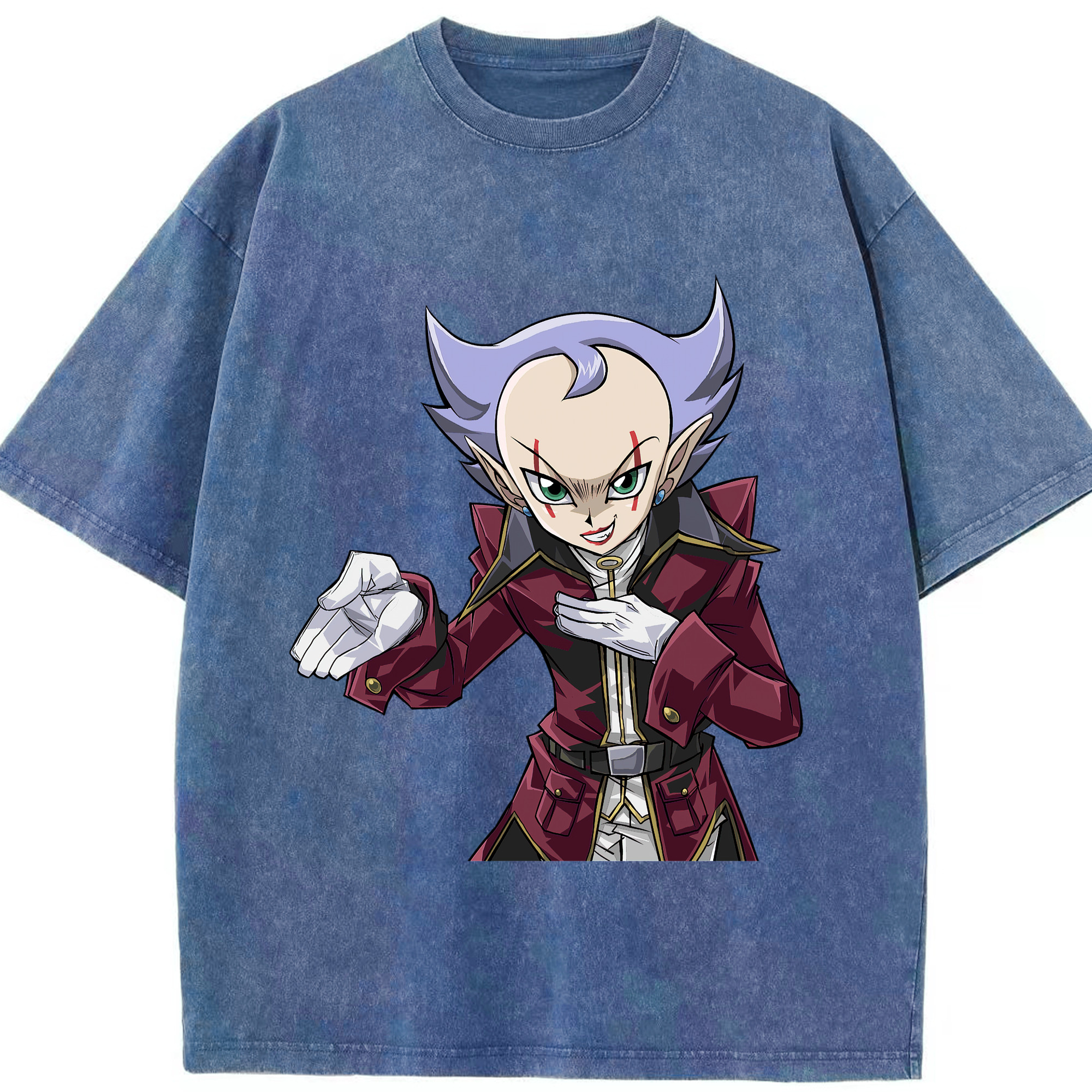 （画像用） 遊☆戯☆王 Yu-Gi-Oh! 綿100% ヴィンテージ風 半袖Tシャツ（フロントプリント）