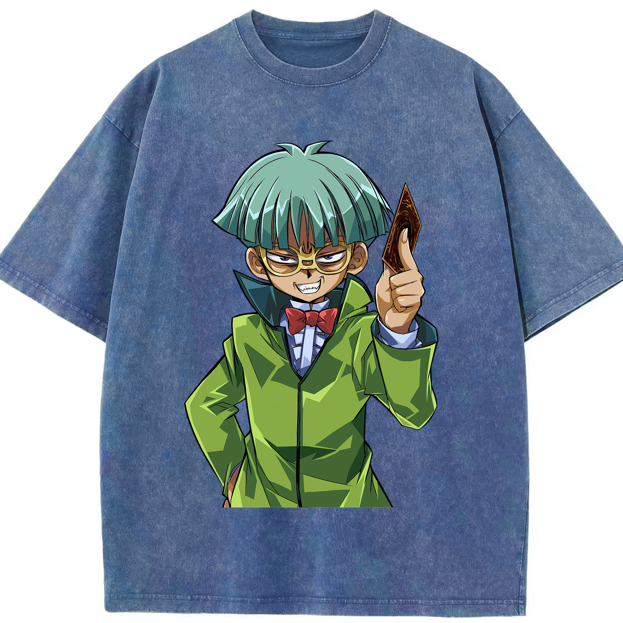 （画像用） 遊☆戯☆王 Yu-Gi-Oh! 綿100% ヴィンテージ風 半袖Tシャツ（フロントプリント）
