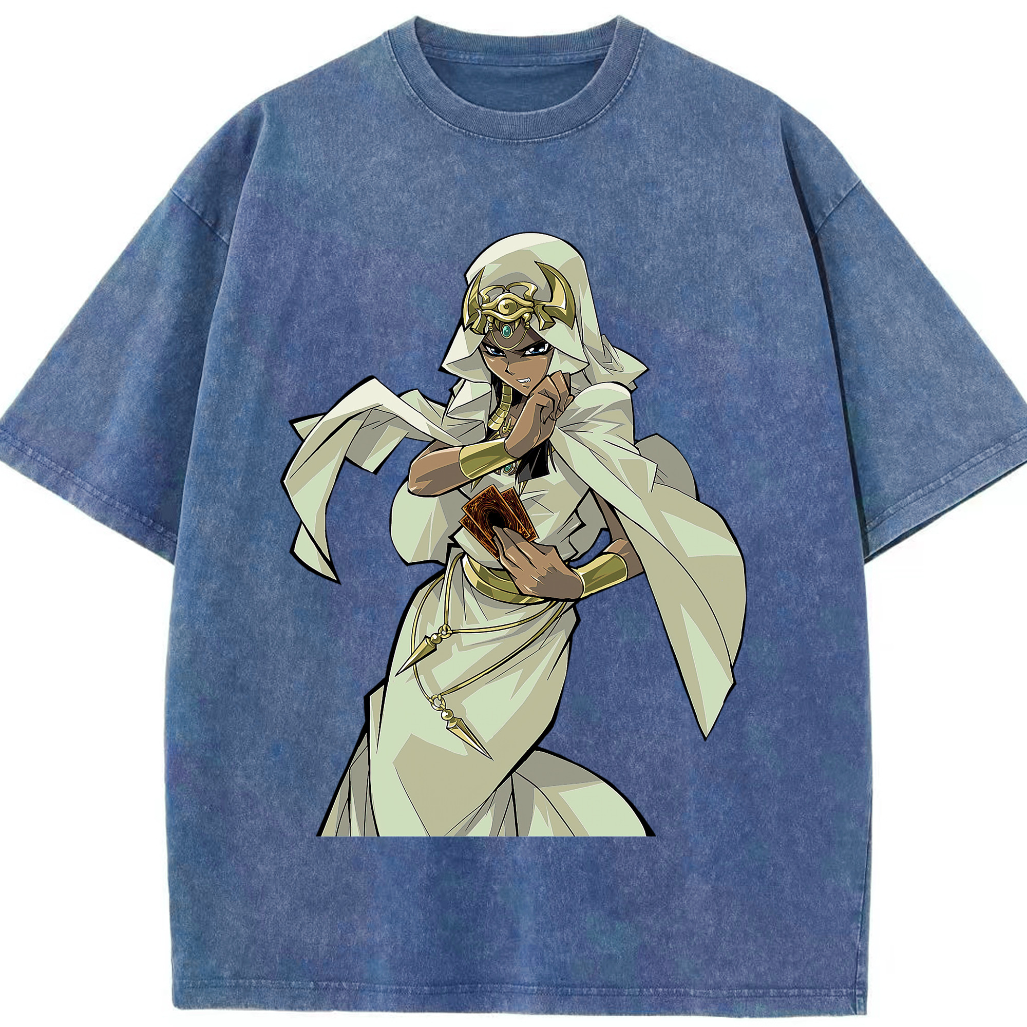 （画像用） 遊☆戯☆王 Yu-Gi-Oh! 綿100% ヴィンテージ風 半袖Tシャツ（フロントプリント）