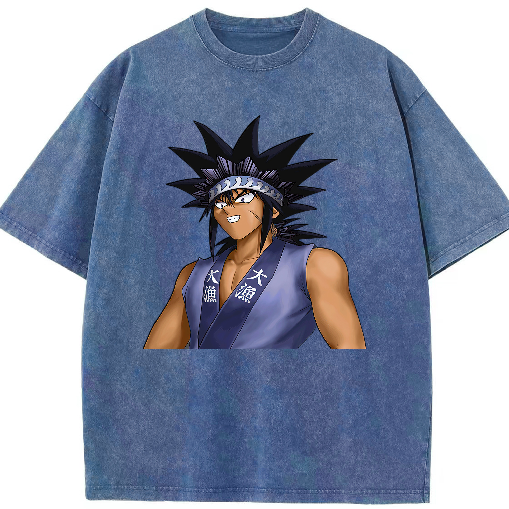 （画像用） 遊☆戯☆王 Yu-Gi-Oh! 綿100% ヴィンテージ風 半袖Tシャツ（フロントプリント）