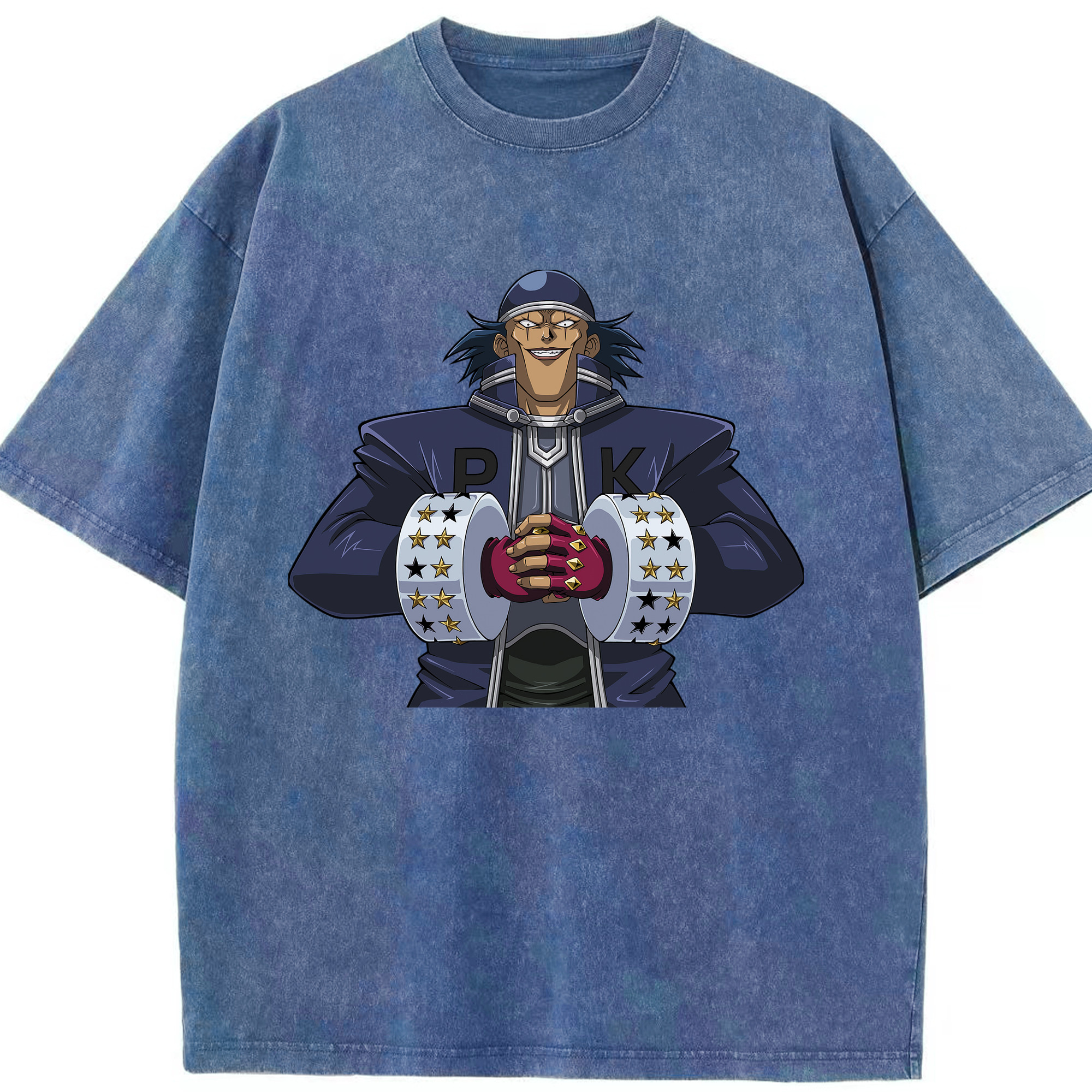 （画像用） 遊☆戯☆王 Yu-Gi-Oh! 綿100% ヴィンテージ風 半袖Tシャツ（フロントプリント）