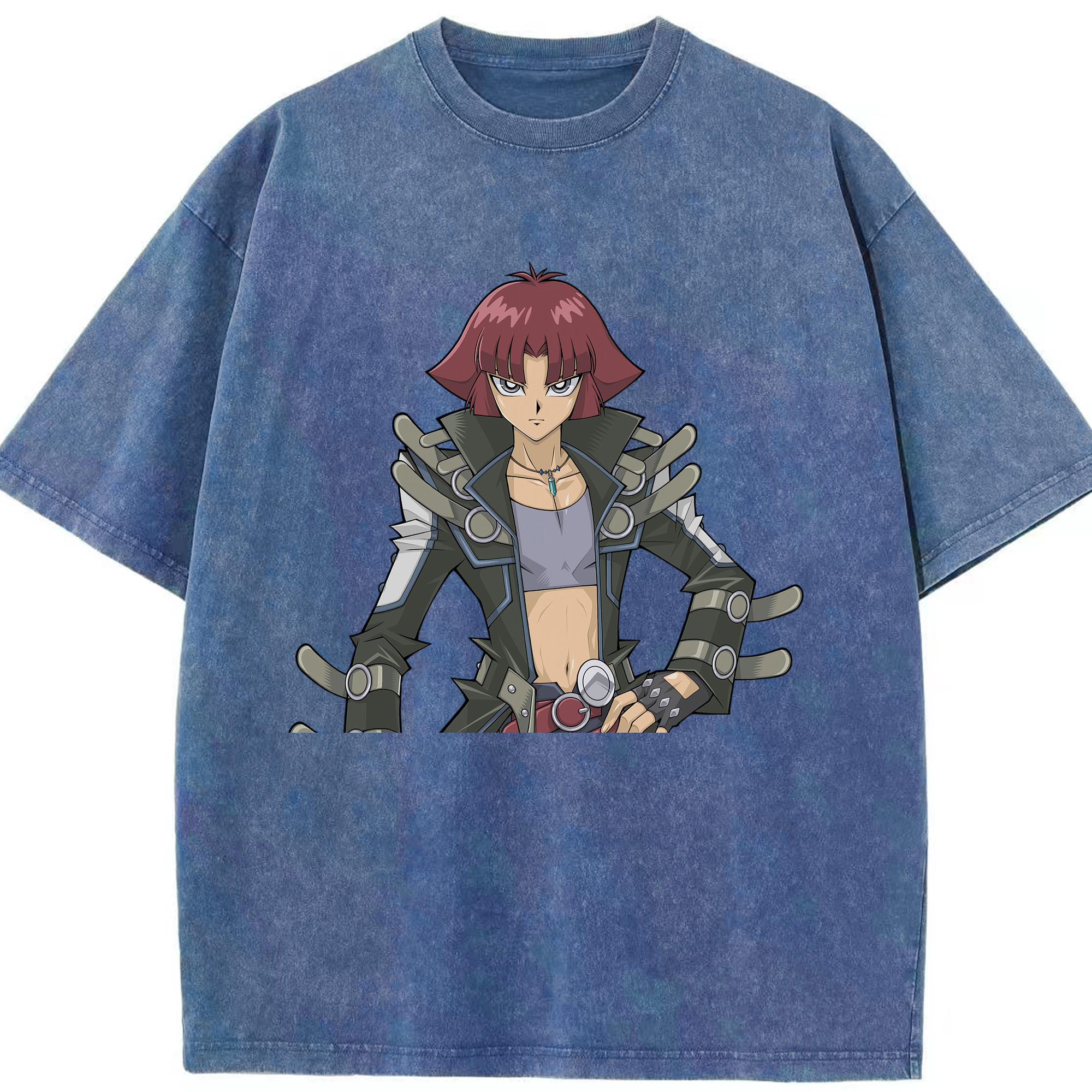 （画像用） 遊☆戯☆王 Yu-Gi-Oh! 綿100% ヴィンテージ風 半袖Tシャツ（フロントプリント）