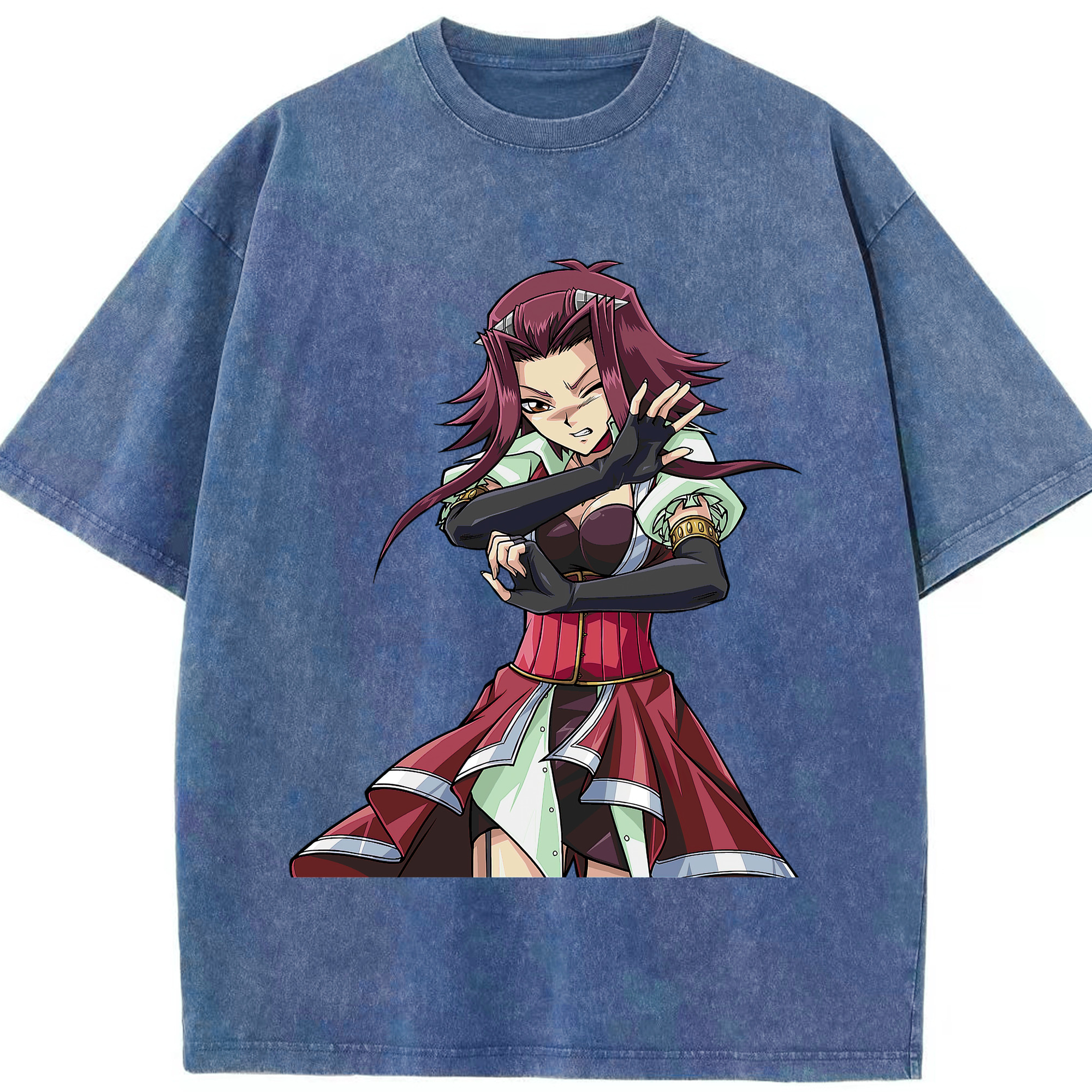 （画像用） 遊☆戯☆王 Yu-Gi-Oh! 綿100% ヴィンテージ風 半袖Tシャツ（フロントプリント）