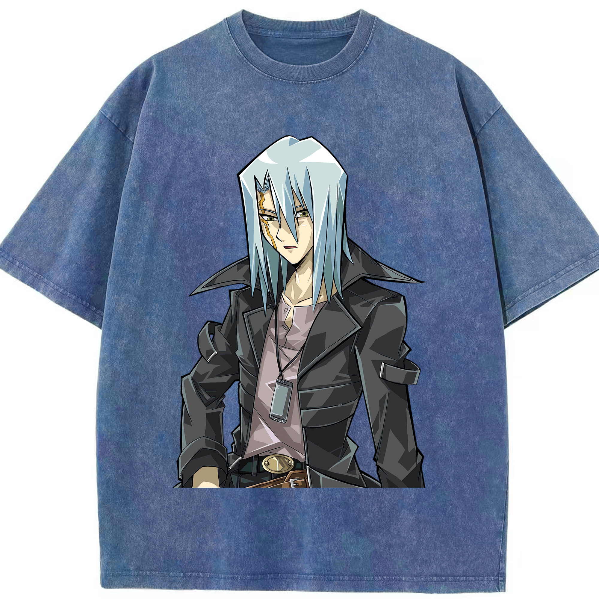 （画像用） 遊☆戯☆王 Yu-Gi-Oh! 綿100% ヴィンテージ風 半袖Tシャツ（フロントプリント）
