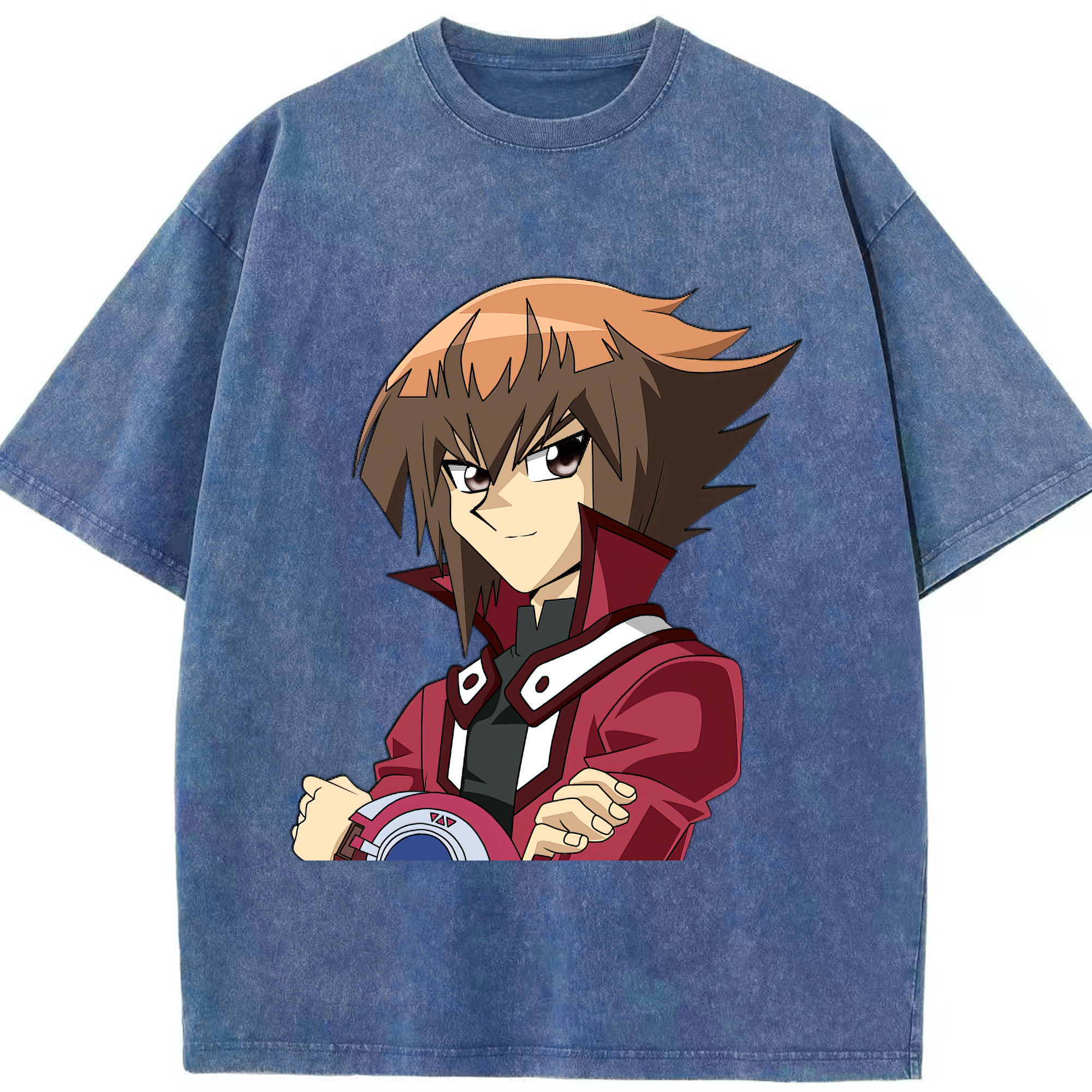 （画像用） 遊☆戯☆王 Yu-Gi-Oh! 綿100% ヴィンテージ風 半袖Tシャツ（フロントプリント）
