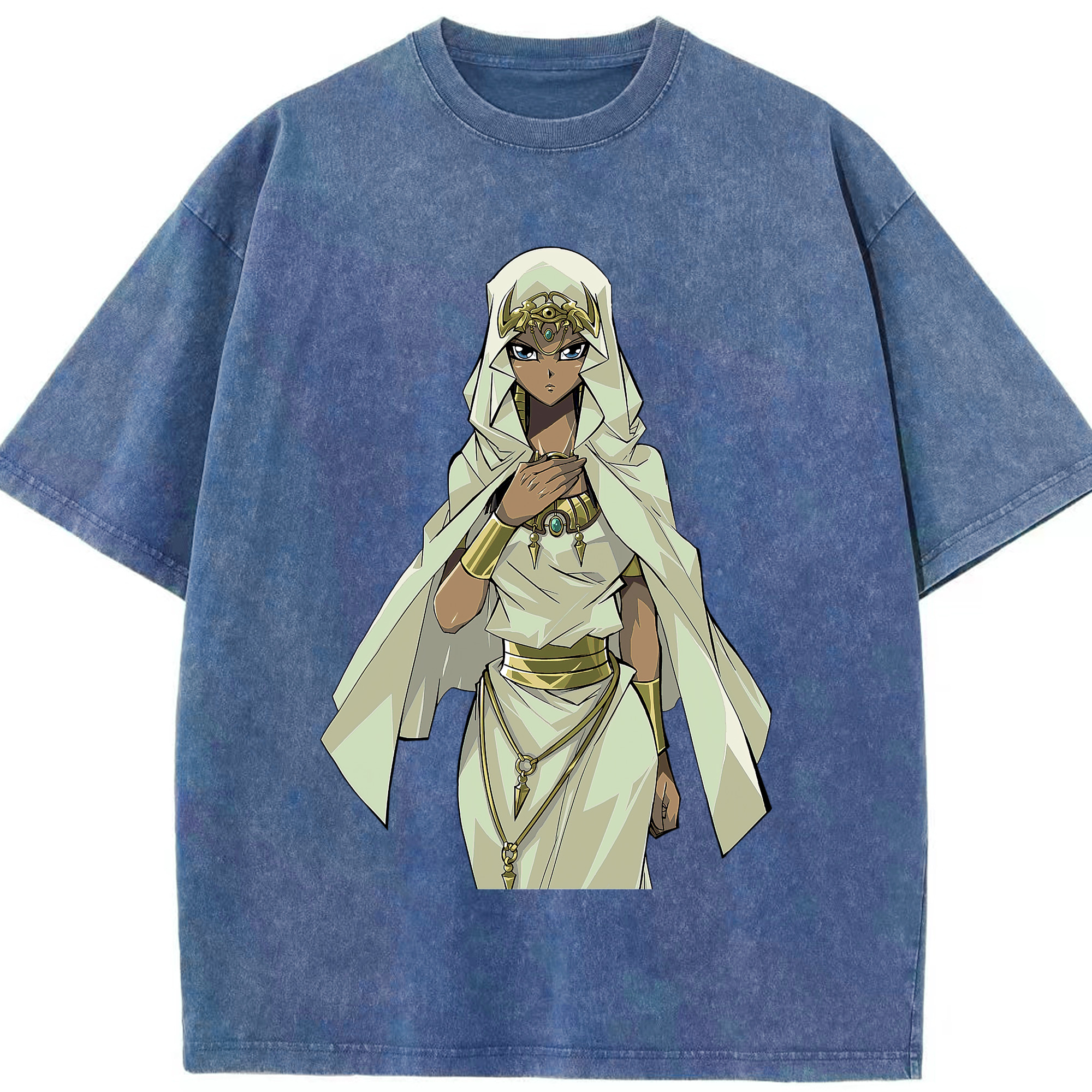 （画像用） 遊☆戯☆王 Yu-Gi-Oh! 綿100% ヴィンテージ風 半袖Tシャツ（フロントプリント）