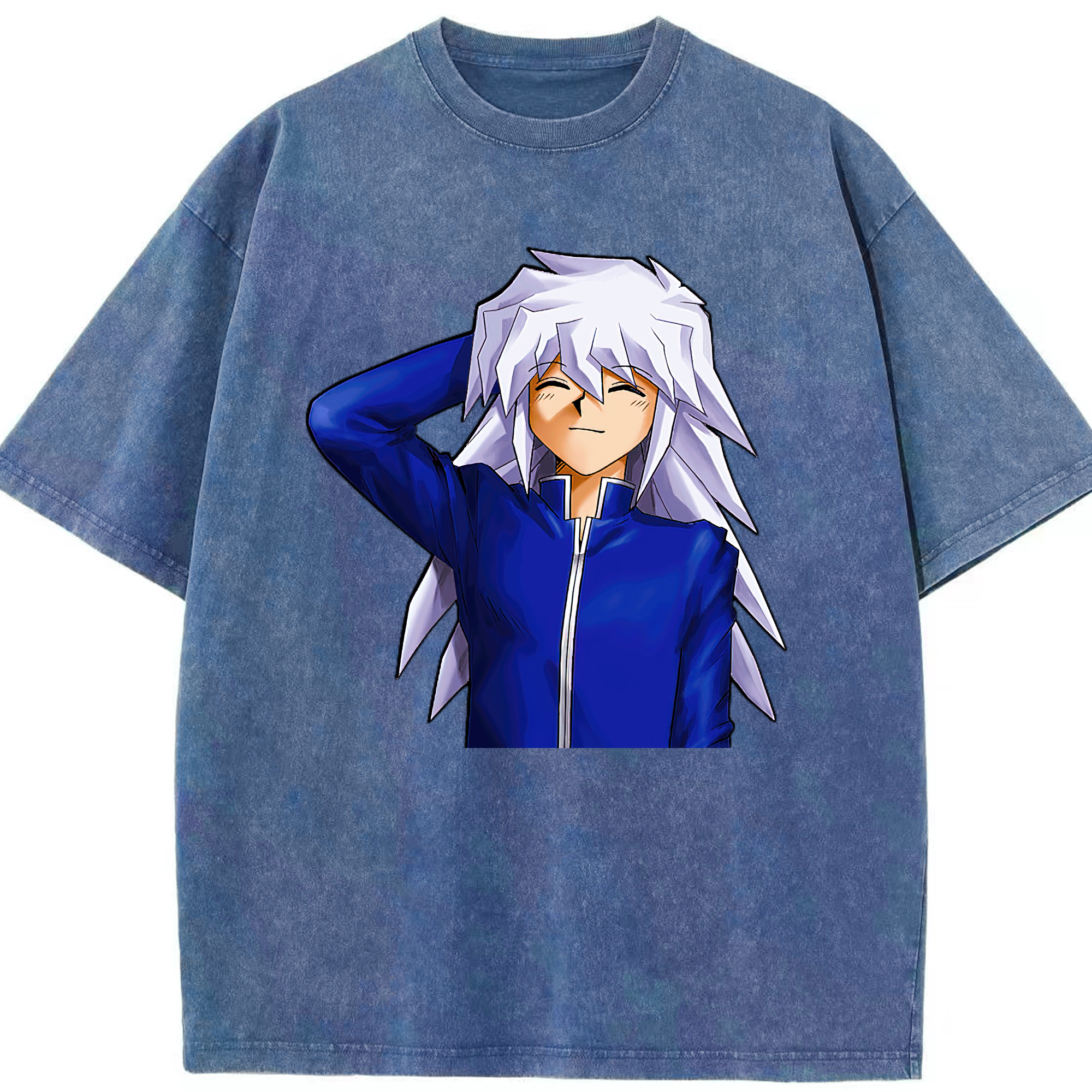 （画像用） 遊☆戯☆王 Yu-Gi-Oh! 綿100% ヴィンテージ風 半袖Tシャツ（フロントプリント）