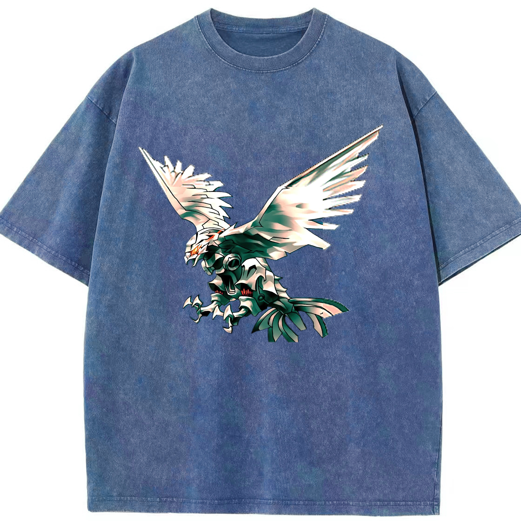 （画像用） 遊☆戯☆王 Yu-Gi-Oh! 綿100% ヴィンテージ風 半袖Tシャツ（フロントプリント）