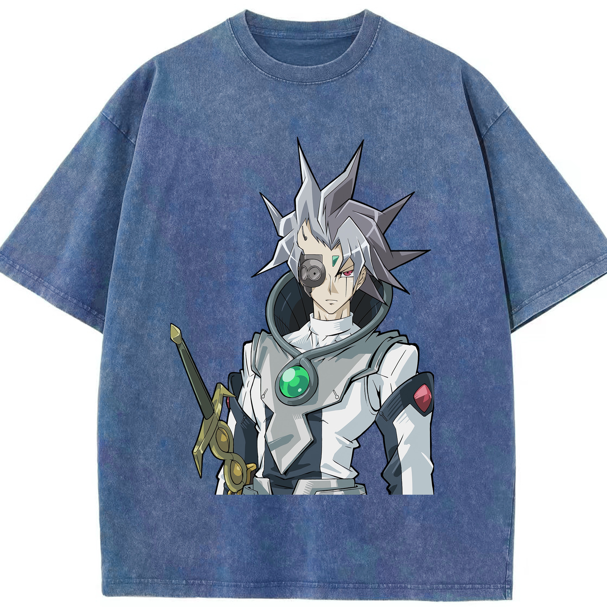 （画像用） 遊☆戯☆王 Yu-Gi-Oh! 綿100% ヴィンテージ風 半袖Tシャツ（フロントプリント）