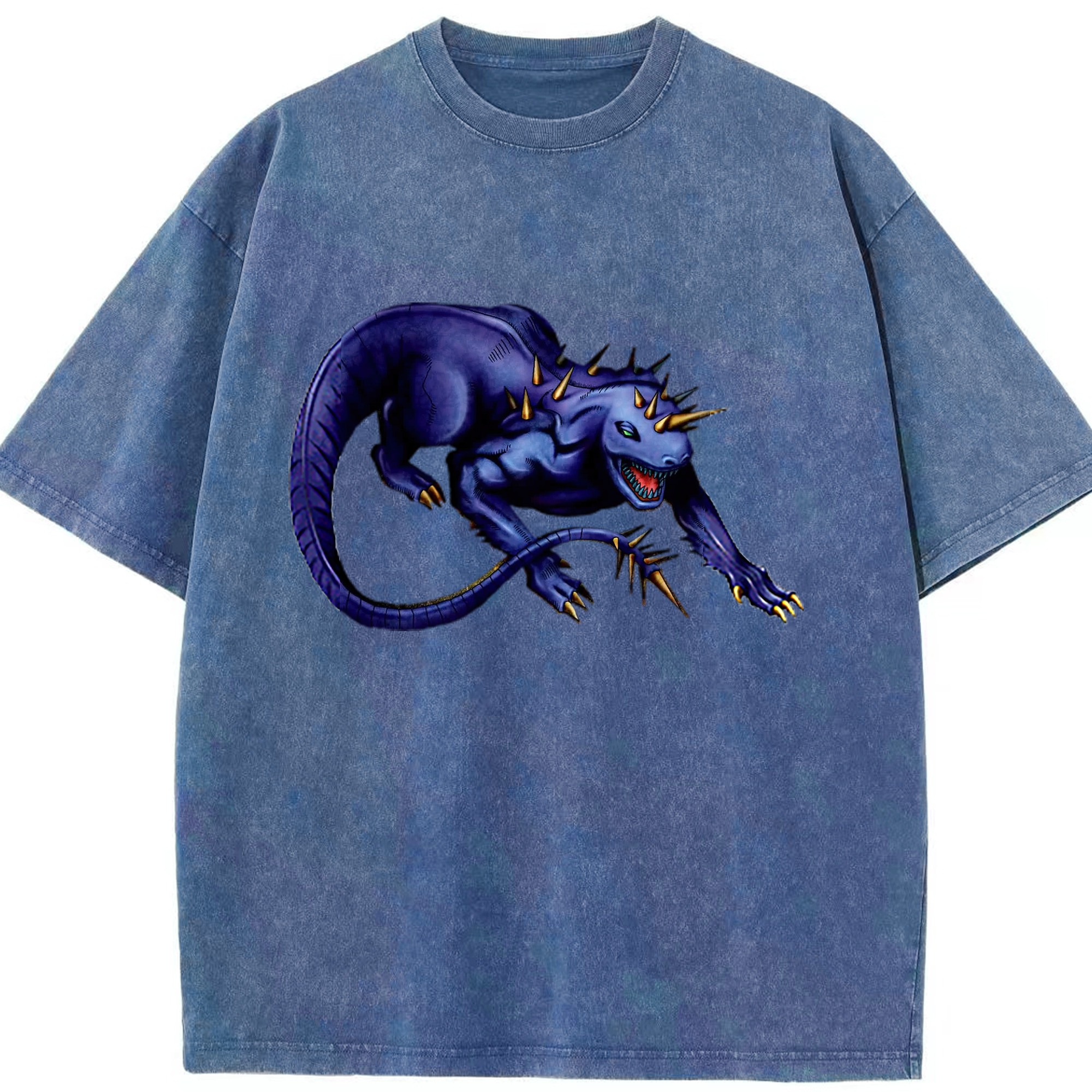 （画像用） 遊☆戯☆王 Yu-Gi-Oh! 綿100% ヴィンテージ風 半袖Tシャツ（フロントプリント）
