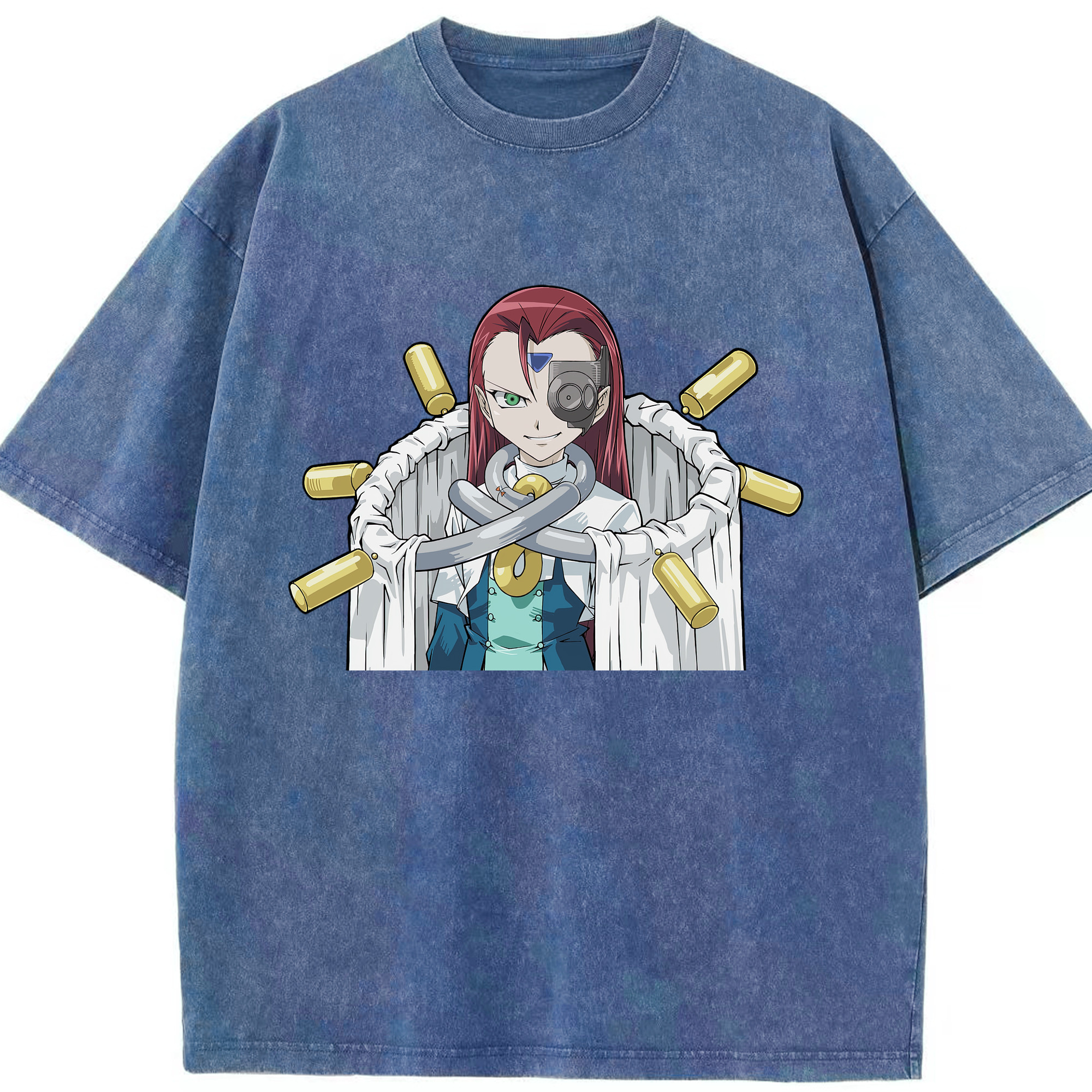 （画像用） 遊☆戯☆王 Yu-Gi-Oh! 綿100% ヴィンテージ風 半袖Tシャツ（フロントプリント）