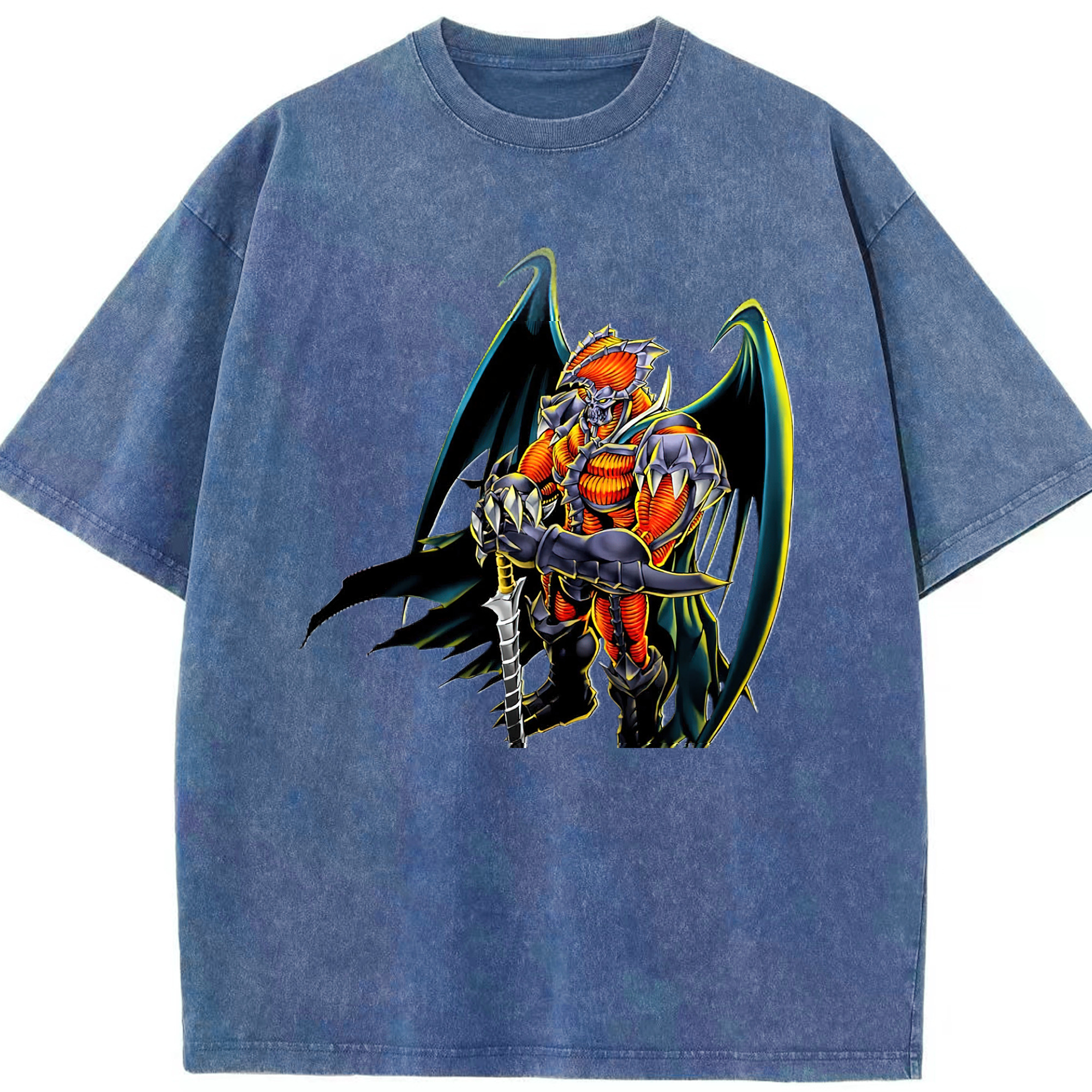 （画像用） 遊☆戯☆王 Yu-Gi-Oh! 綿100% ヴィンテージ風 半袖Tシャツ（フロントプリント）