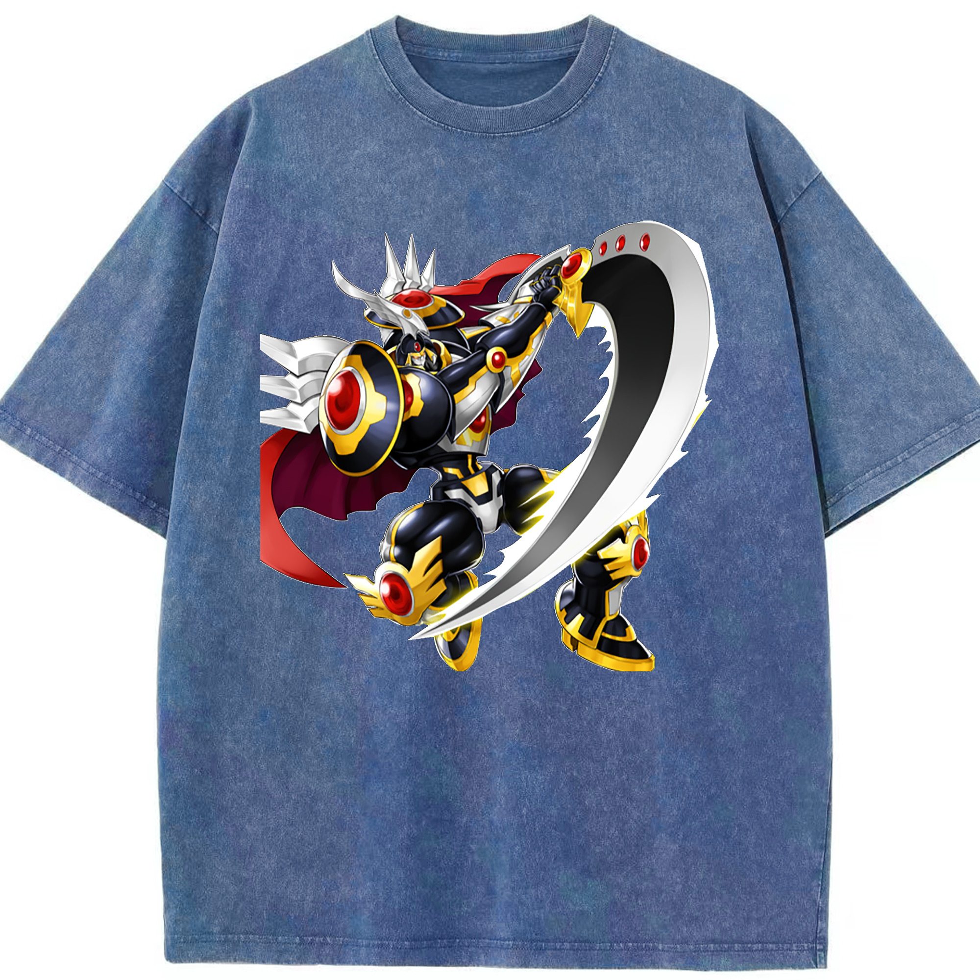 （画像用） 遊☆戯☆王 Yu-Gi-Oh! 綿100% ヴィンテージ風 半袖Tシャツ（フロントプリント）
