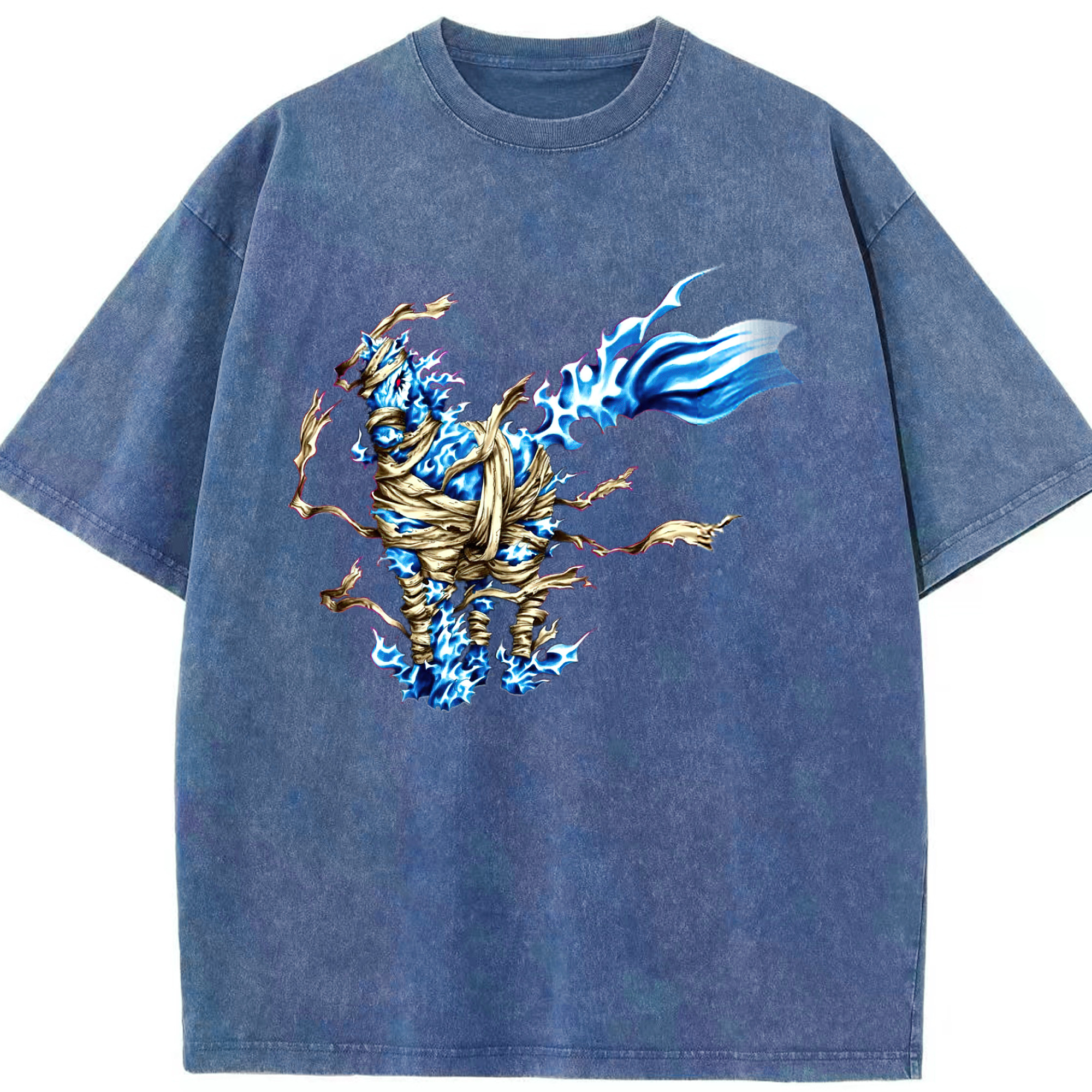 （画像用） 遊☆戯☆王 Yu-Gi-Oh! 綿100% ヴィンテージ風 半袖Tシャツ（フロントプリント）
