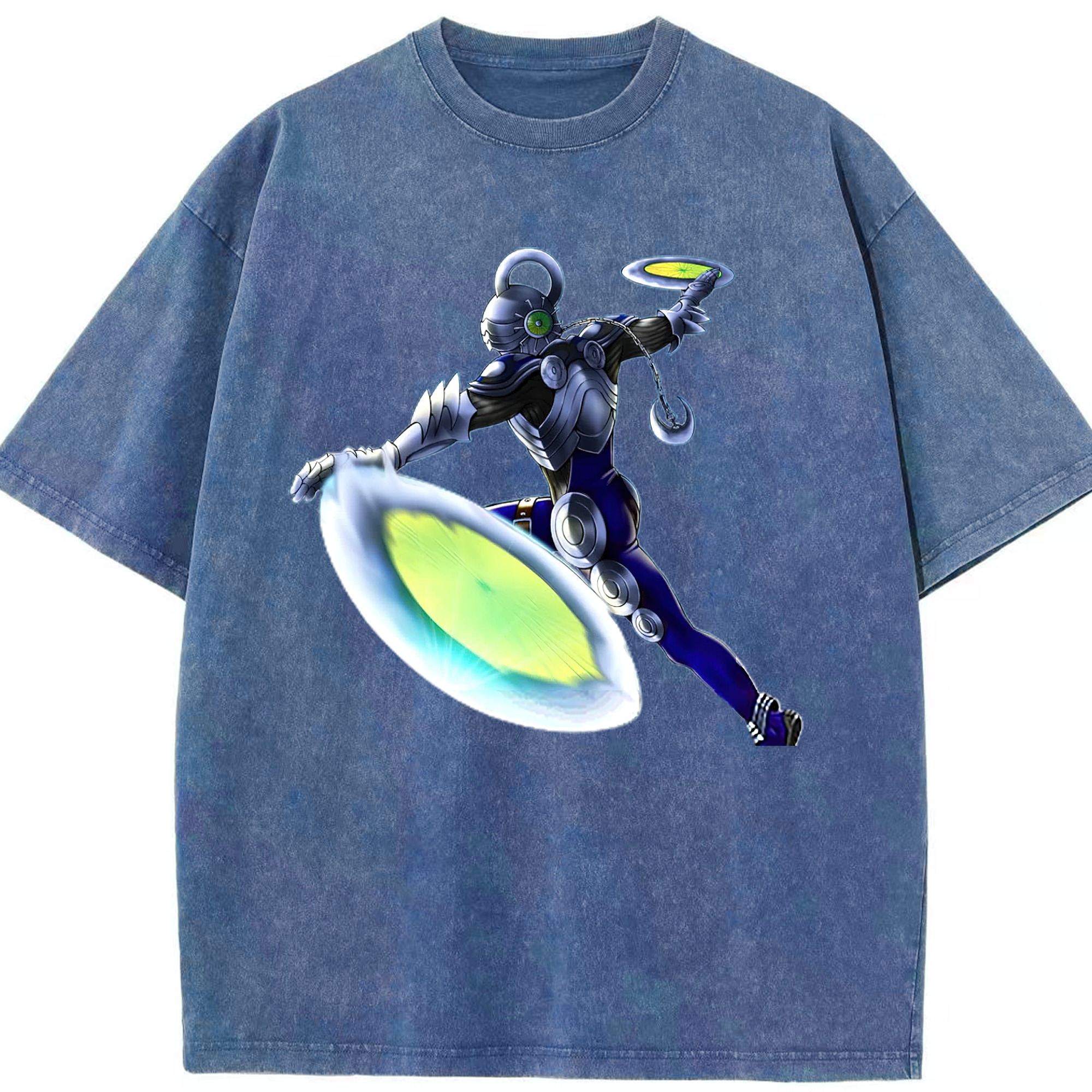 （画像用） 遊☆戯☆王 Yu-Gi-Oh! 綿100% ヴィンテージ風 半袖Tシャツ（フロントプリント）