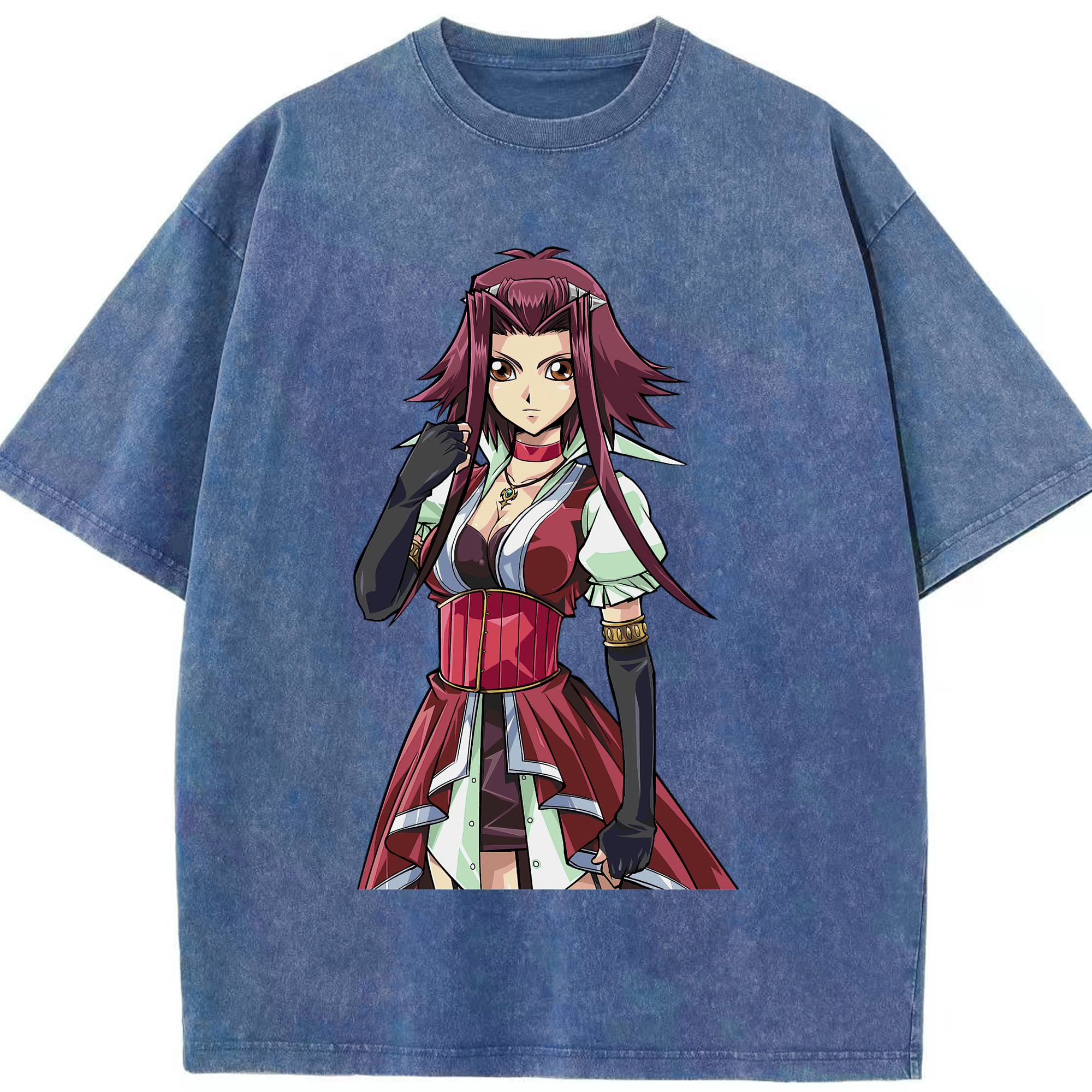 （画像用） 遊☆戯☆王 Yu-Gi-Oh! 綿100% ヴィンテージ風 半袖Tシャツ（フロントプリント）