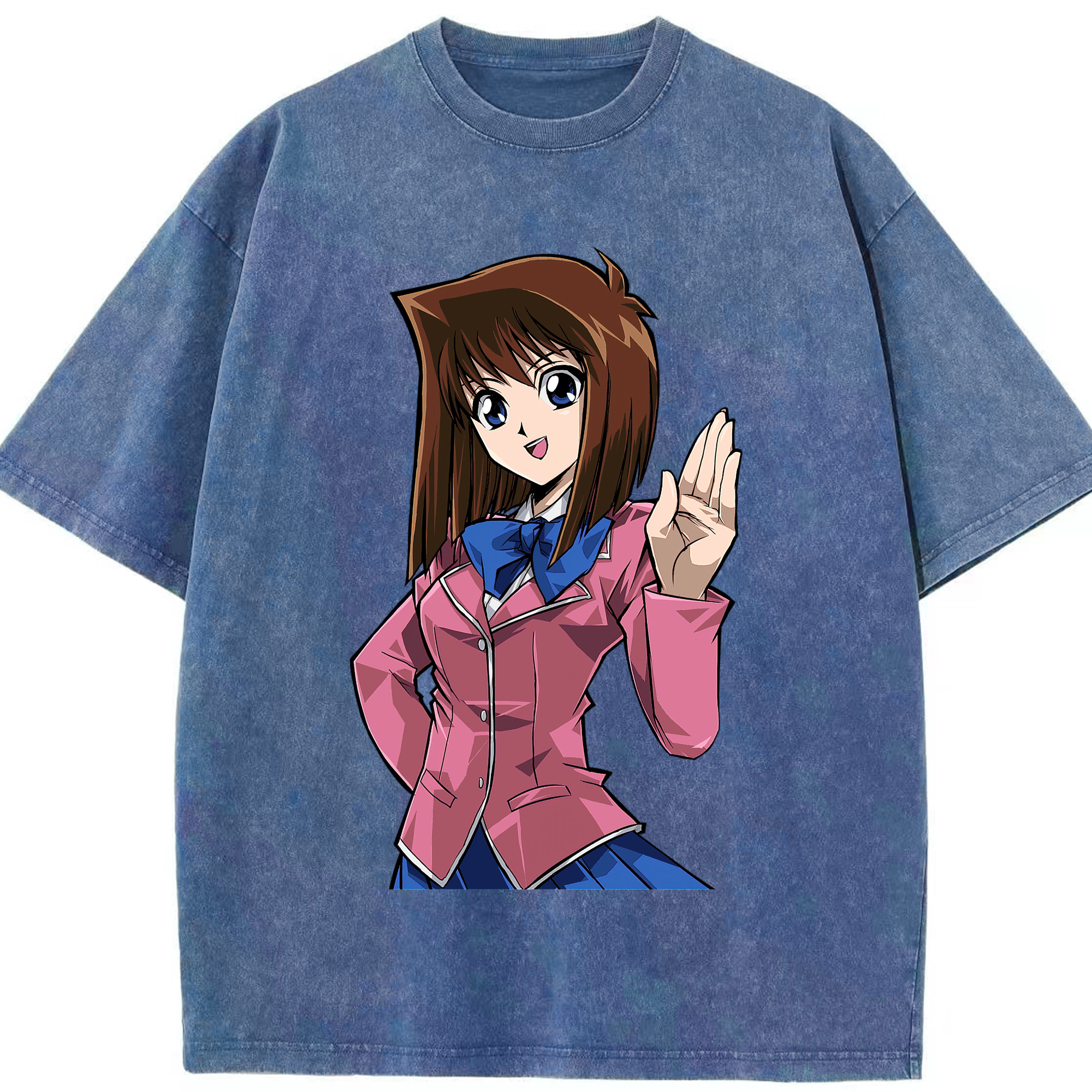 （画像用） 遊☆戯☆王 Yu-Gi-Oh! 綿100% ヴィンテージ風 半袖Tシャツ（フロントプリント）