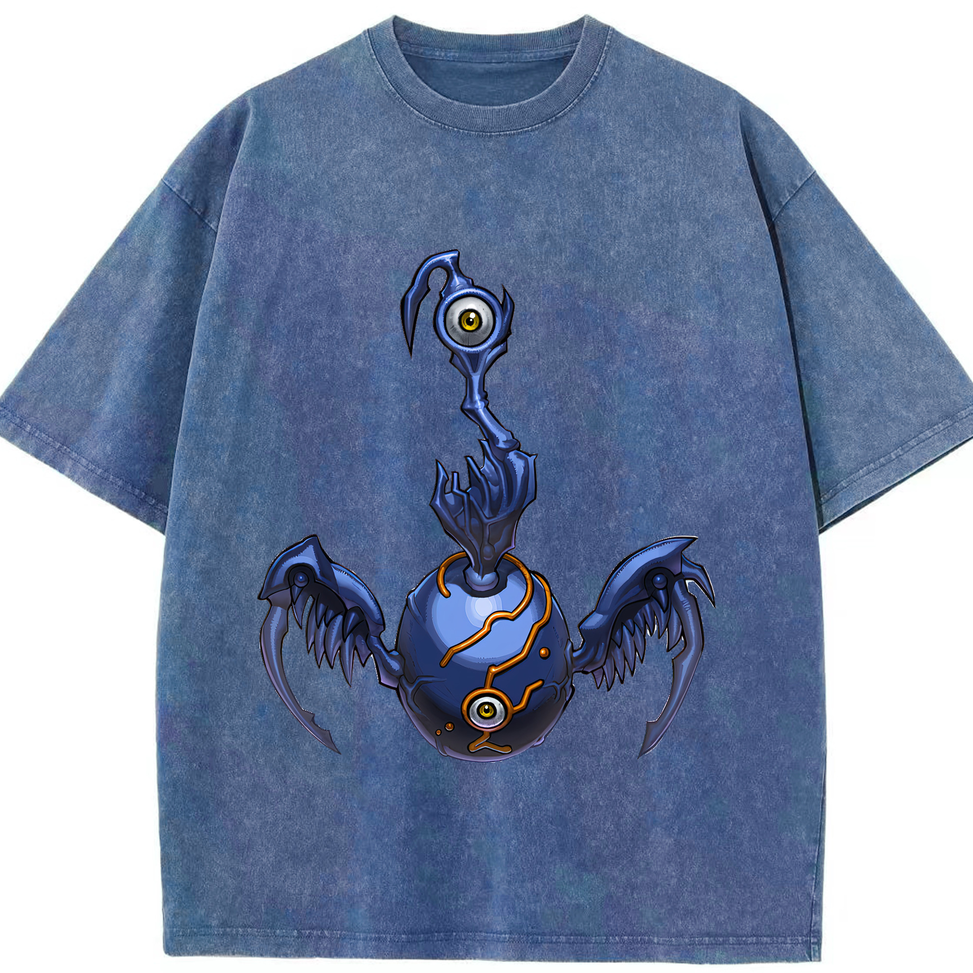 （画像用） 遊☆戯☆王 Yu-Gi-Oh! 綿100% ヴィンテージ風 半袖Tシャツ（フロントプリント）