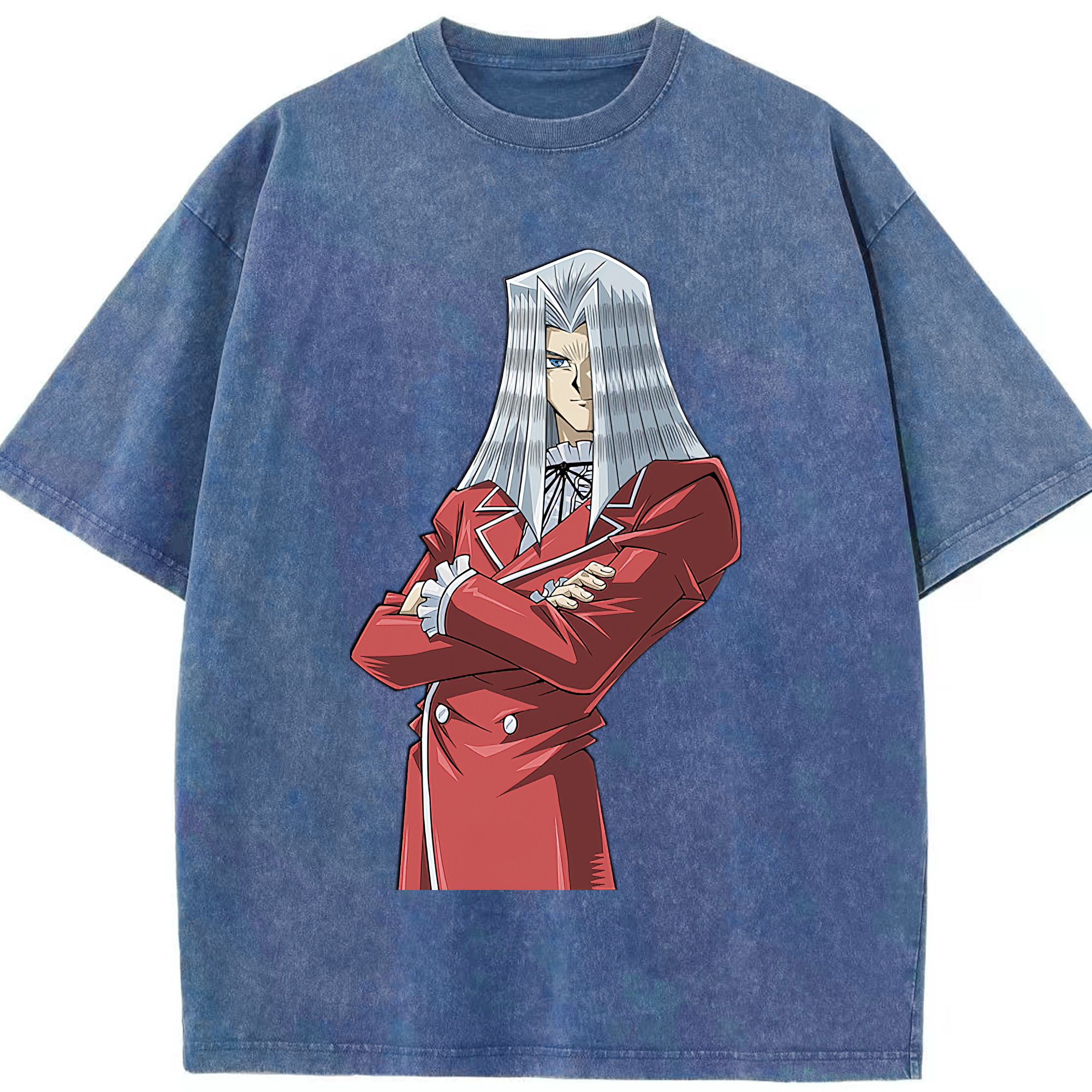 （画像用） 遊☆戯☆王 Yu-Gi-Oh! 綿100% ヴィンテージ風 半袖Tシャツ（フロントプリント）