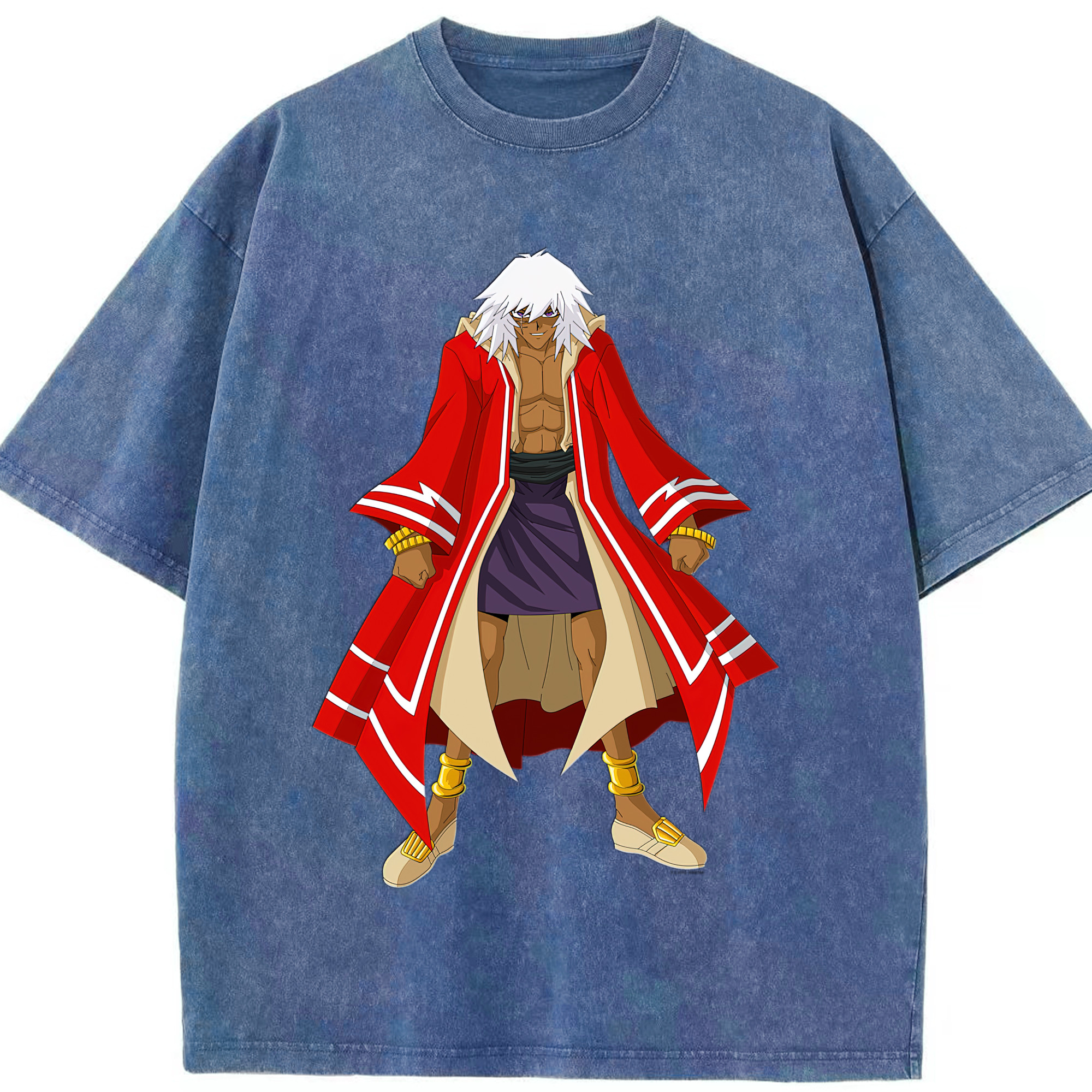 （画像用） 遊☆戯☆王 Yu-Gi-Oh! 綿100% ヴィンテージ風 半袖Tシャツ（フロントプリント）