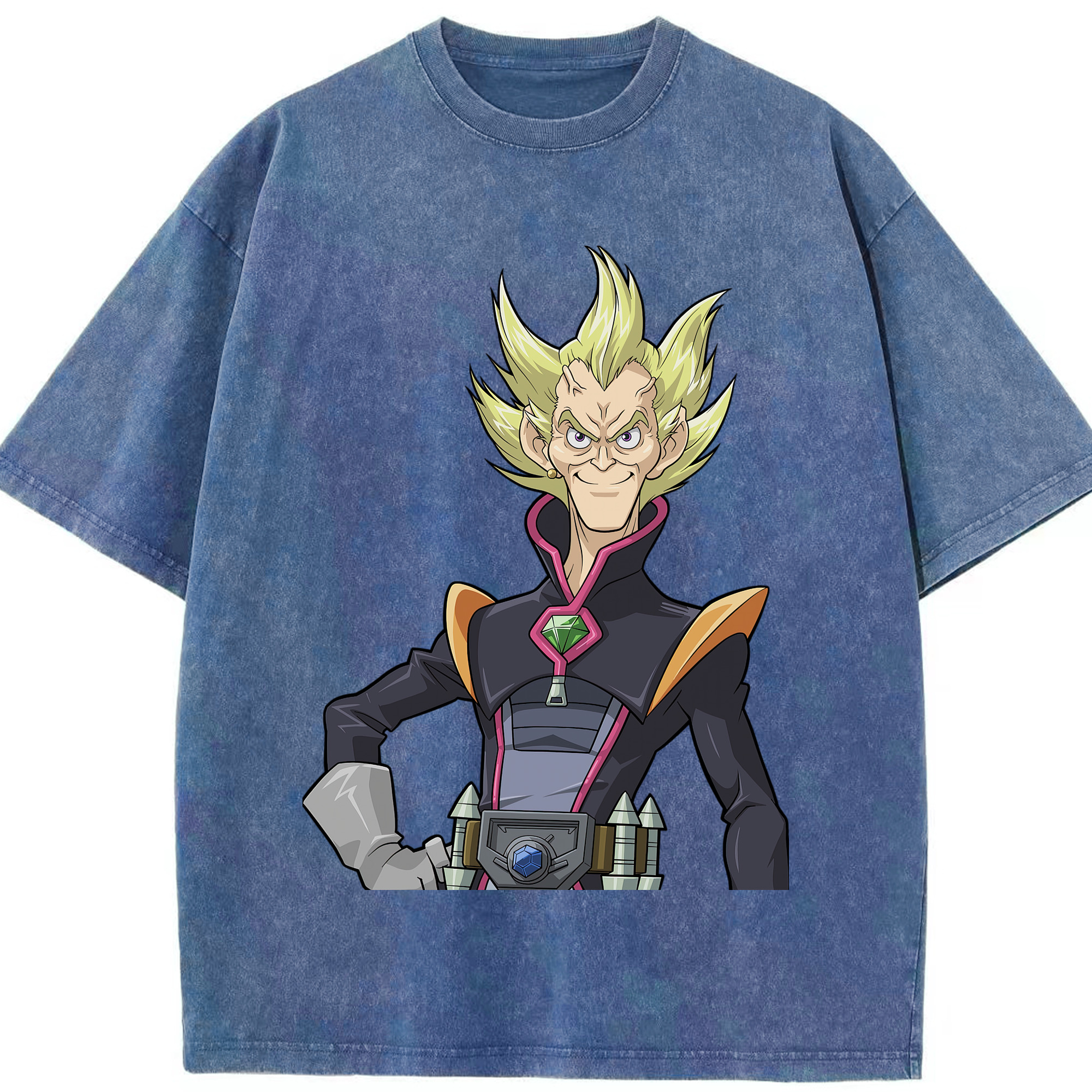 （画像用） 遊☆戯☆王 Yu-Gi-Oh! 綿100% ヴィンテージ風 半袖Tシャツ（フロントプリント）