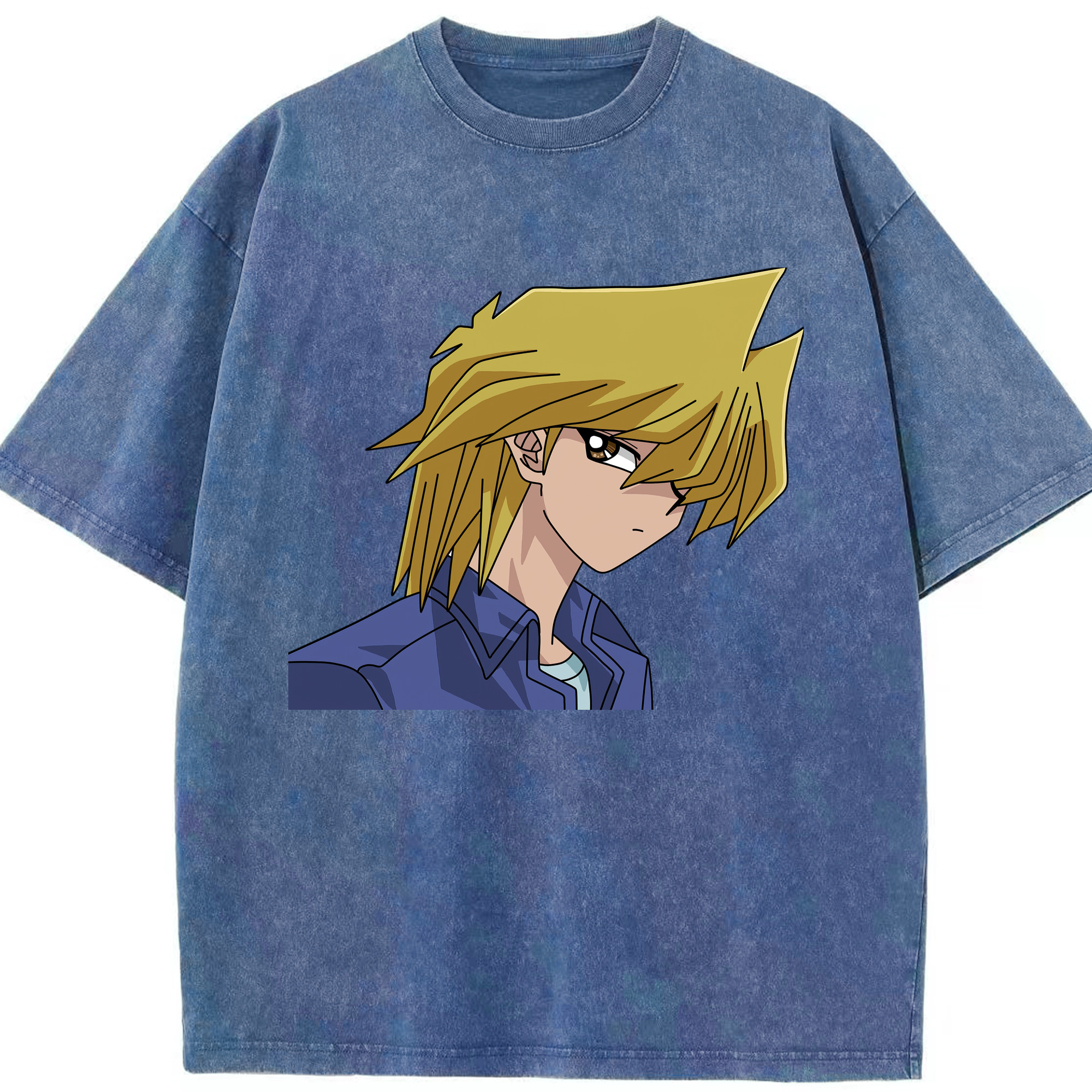 （画像用） 遊☆戯☆王 Yu-Gi-Oh! 綿100% ヴィンテージ風 半袖Tシャツ（フロントプリント）