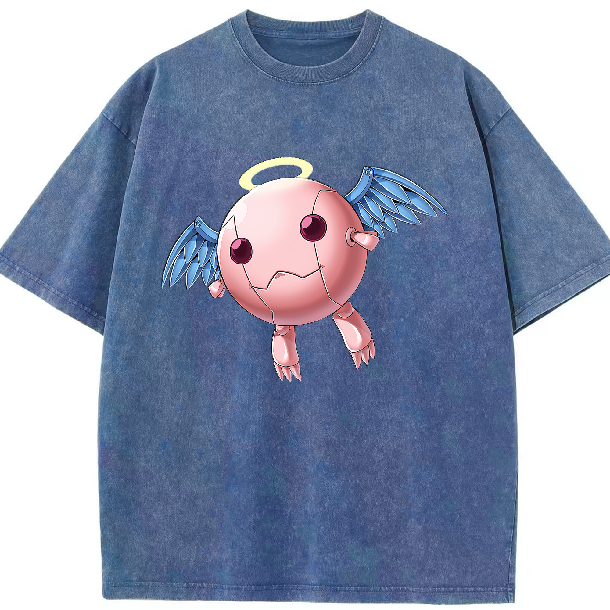 （画像用） 遊☆戯☆王 Yu-Gi-Oh! 綿100% ヴィンテージ風 半袖Tシャツ（フロントプリント）