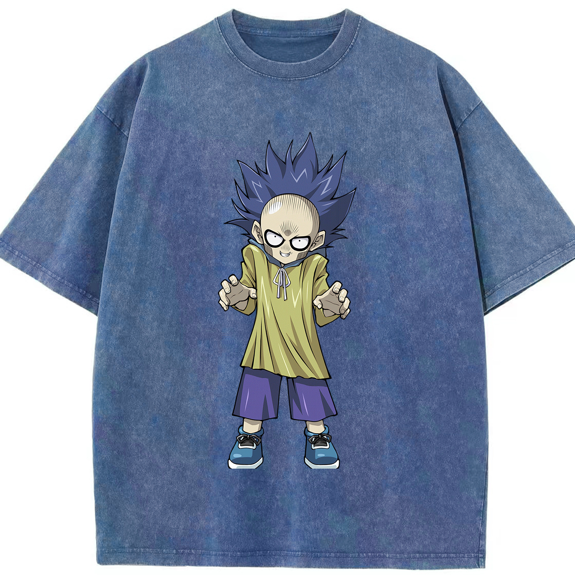 （画像用） 遊☆戯☆王 Yu-Gi-Oh! 綿100% ヴィンテージ風 半袖Tシャツ（フロントプリント）